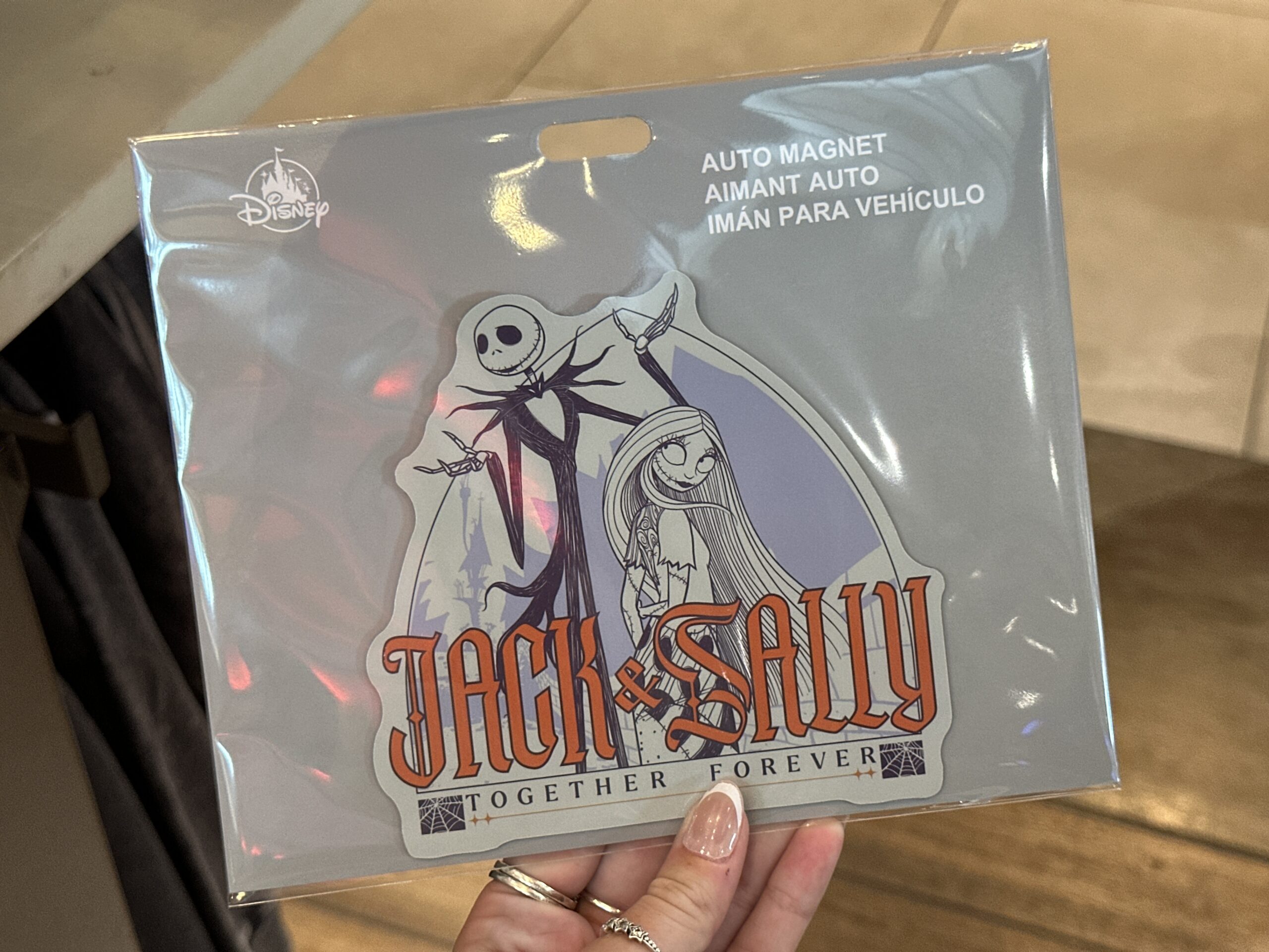 Jack and Sally Car Magnet - $11.99
