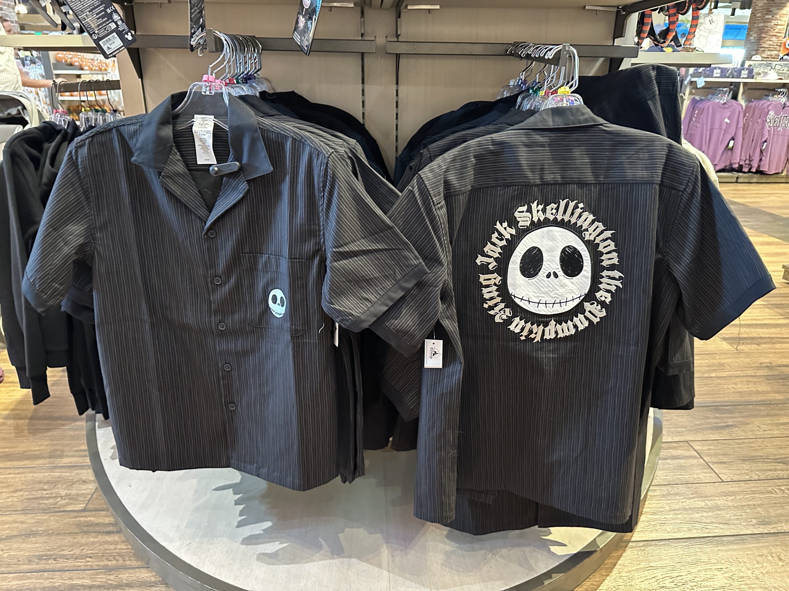 Jack Skellington Button-Up Shirt - $74.99