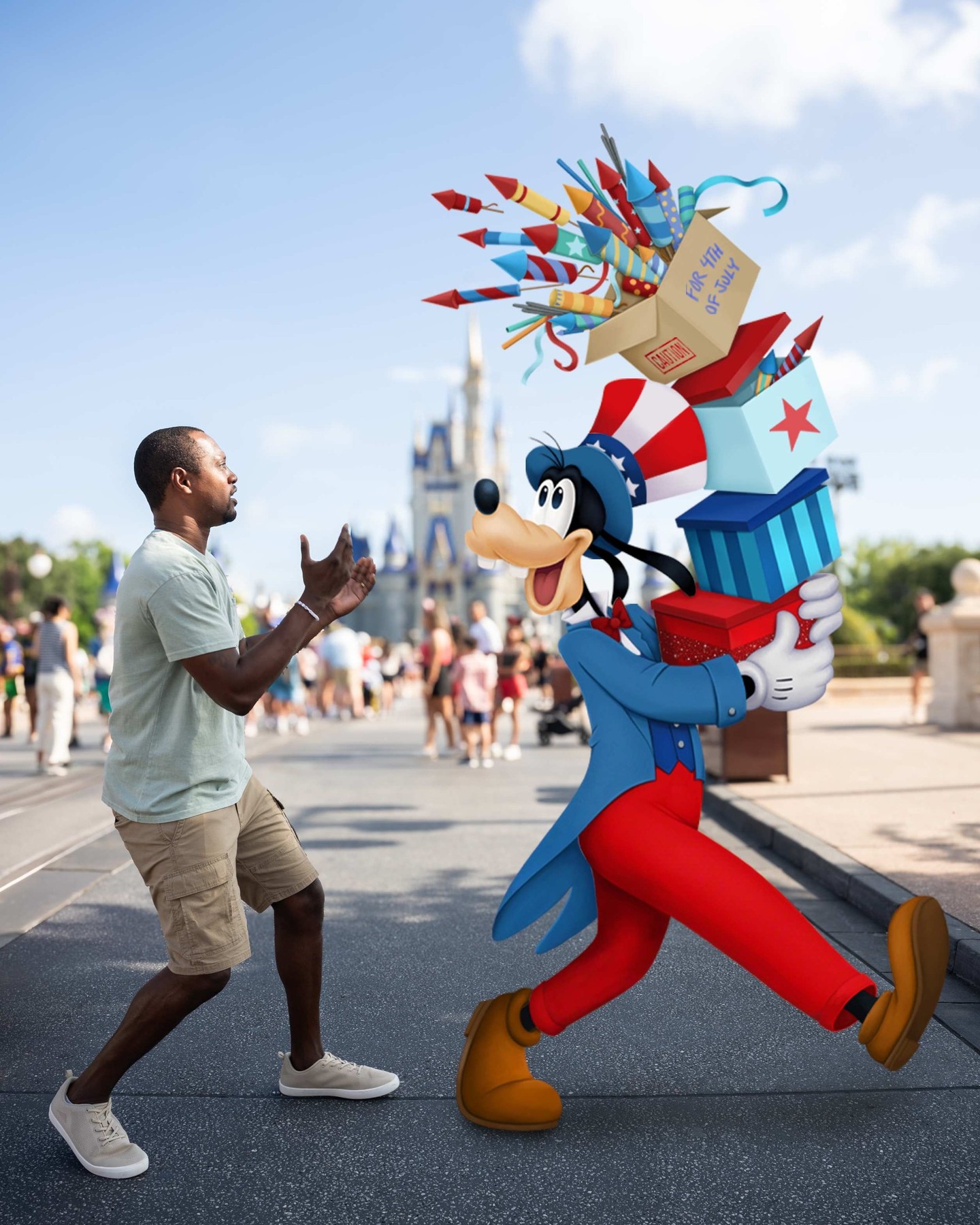 July 4th PhotoPass Magic Shots and Props Announced for Walt Disney World Resort