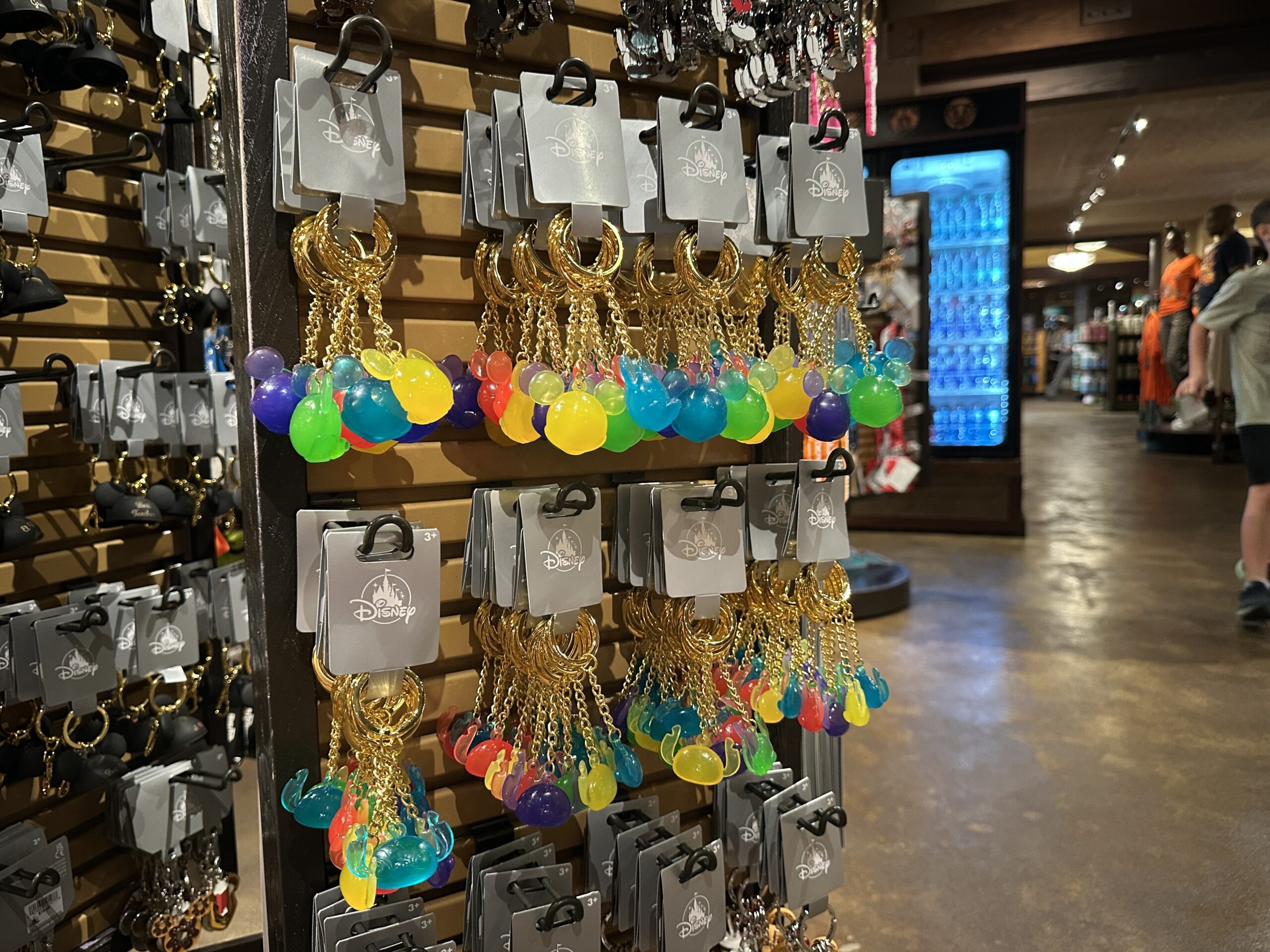 Colorful Mickey & Stitch Head Keychain Sets at Walt Disney World