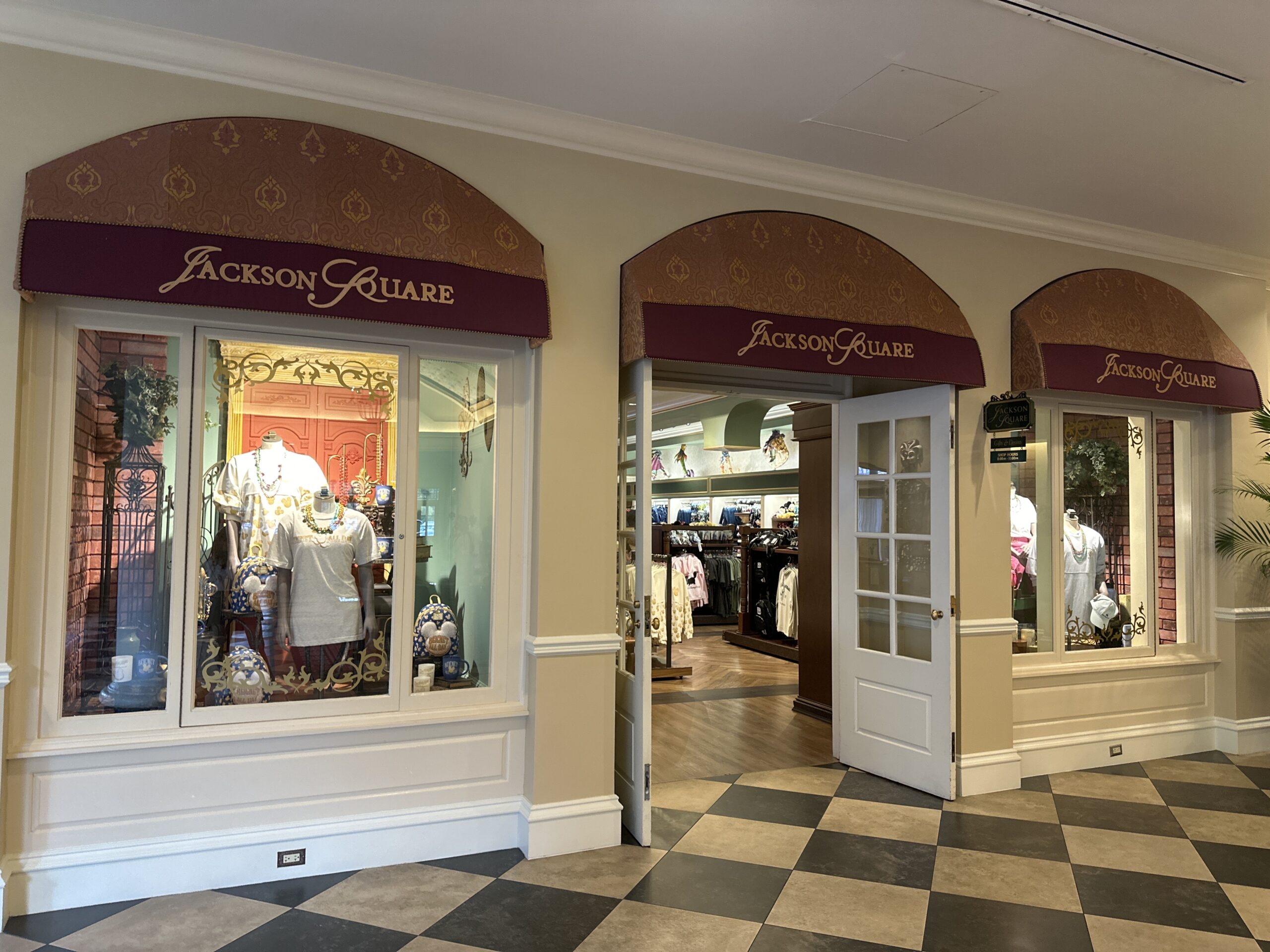 The collection is available in Jackson Square Gifts & Desires.