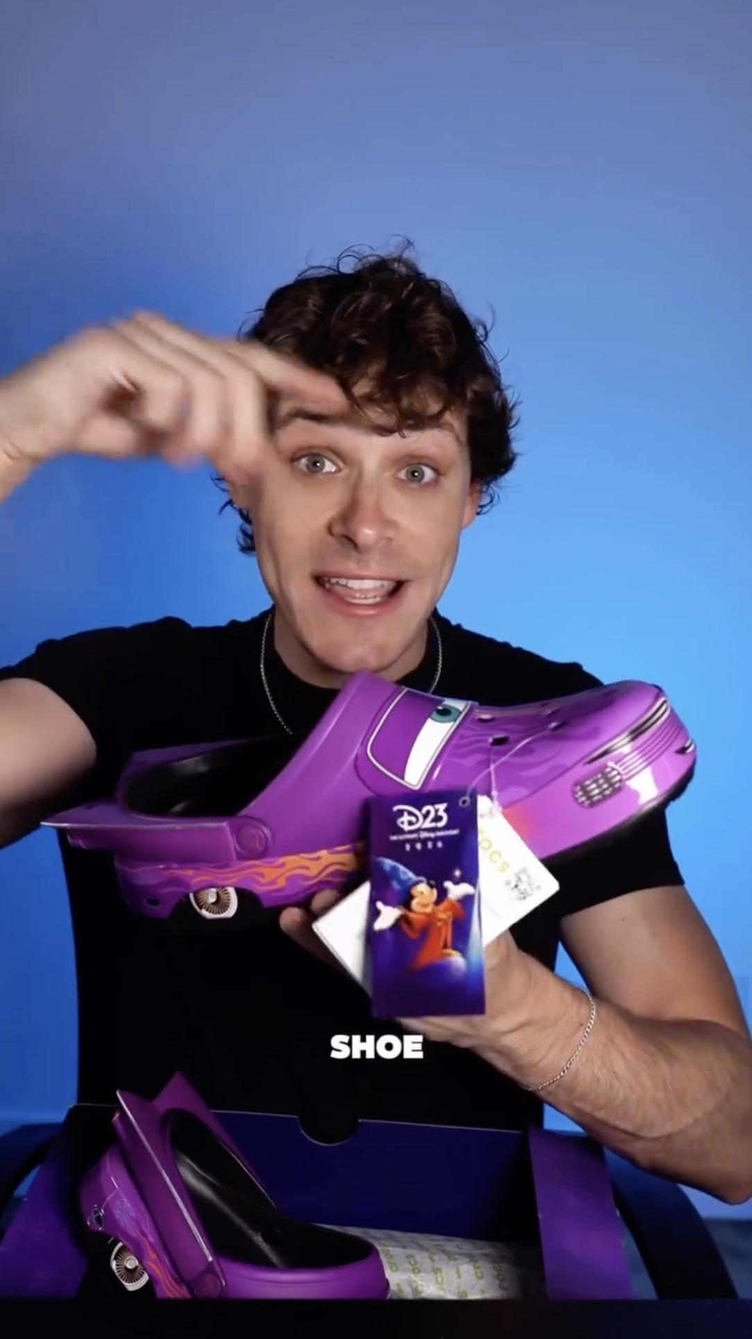 Ramone is bringing some low-and-slow style to D23 2026 with a new pair of exclusive Crocs.