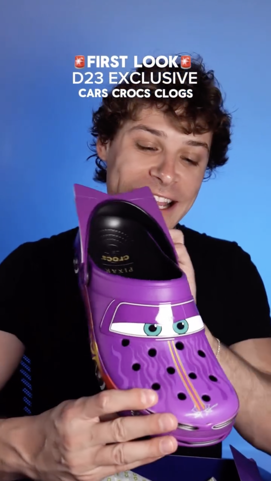 Ramone is bringing some low-and-slow style to D23 2026 with a new pair of exclusive Crocs.