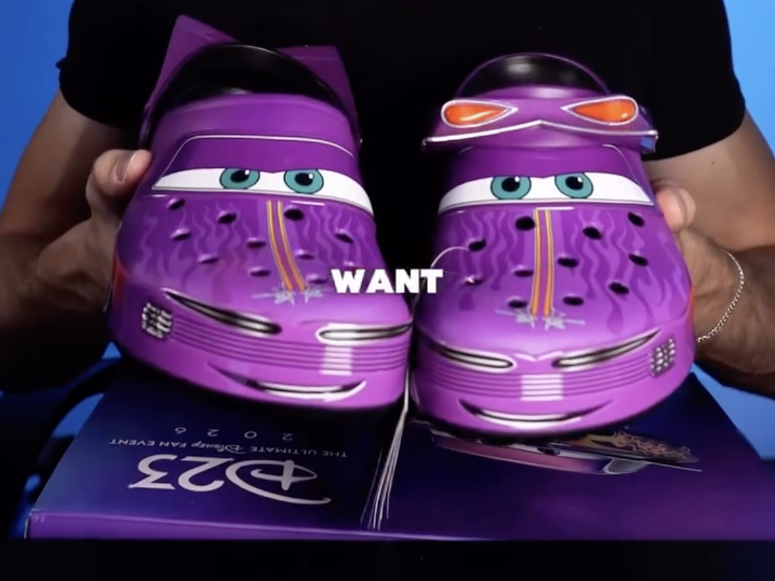 D23-Exclusive Ramone Crocs Bring Lowrider Style to ‘Cars’ Fans