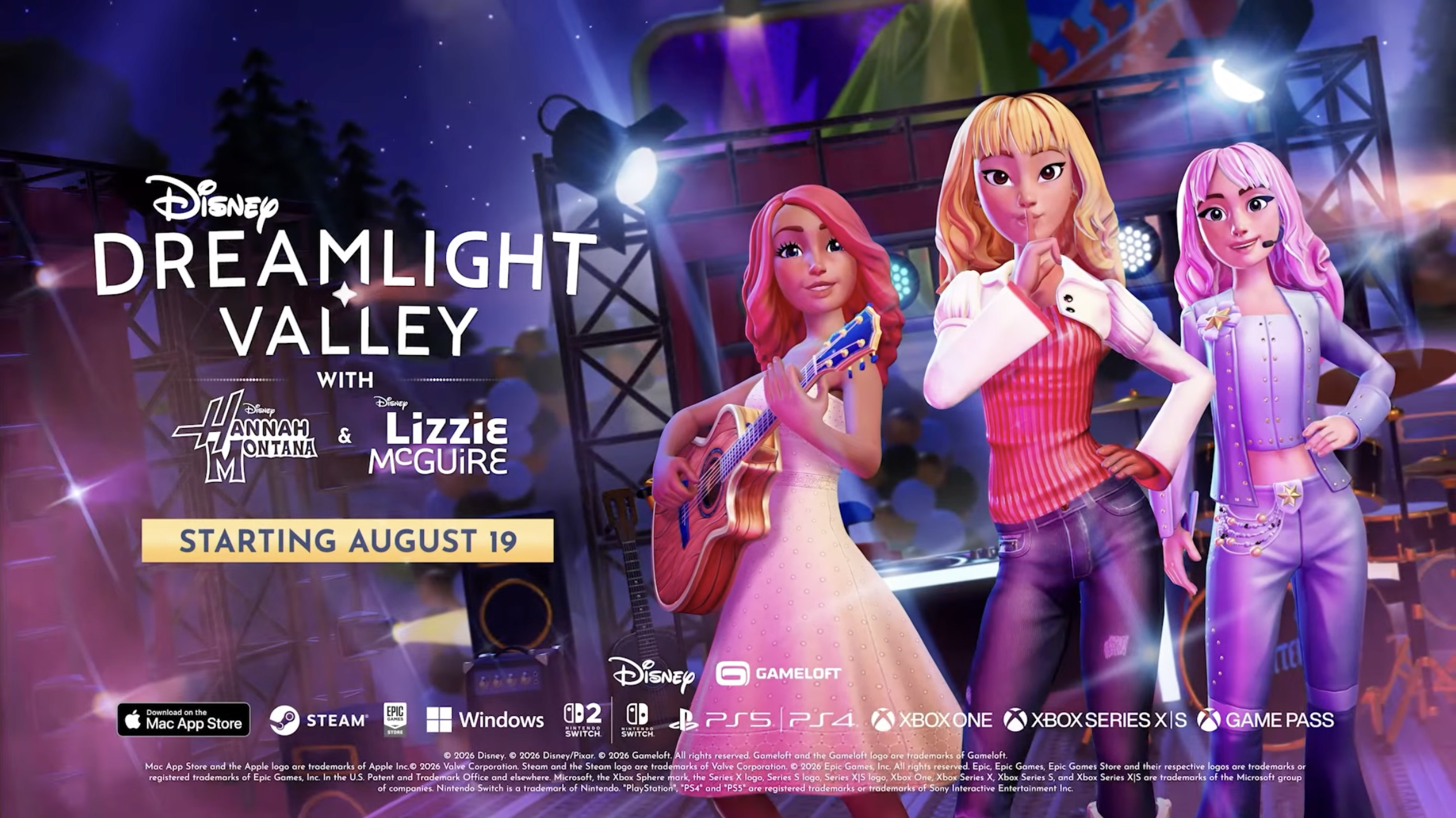 Oogie Boogie, Lilo, Hannah Montana, Jack Sparrow and More Teased for Dreamlight Valley at D23