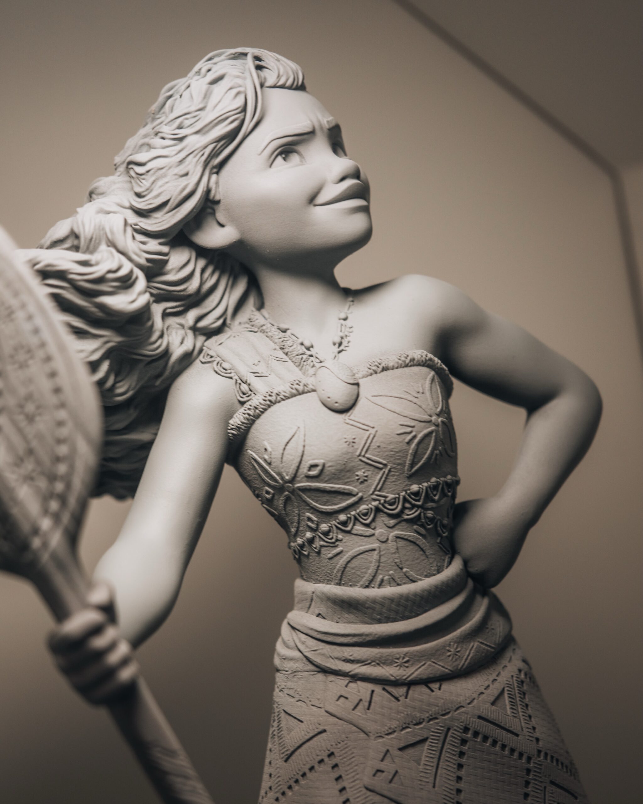 The Walt Disney Imagineering pavilion at D23 received several new exhibits overnight, giving attendees a closer look at projects announced during the Disney Experiences showcase.