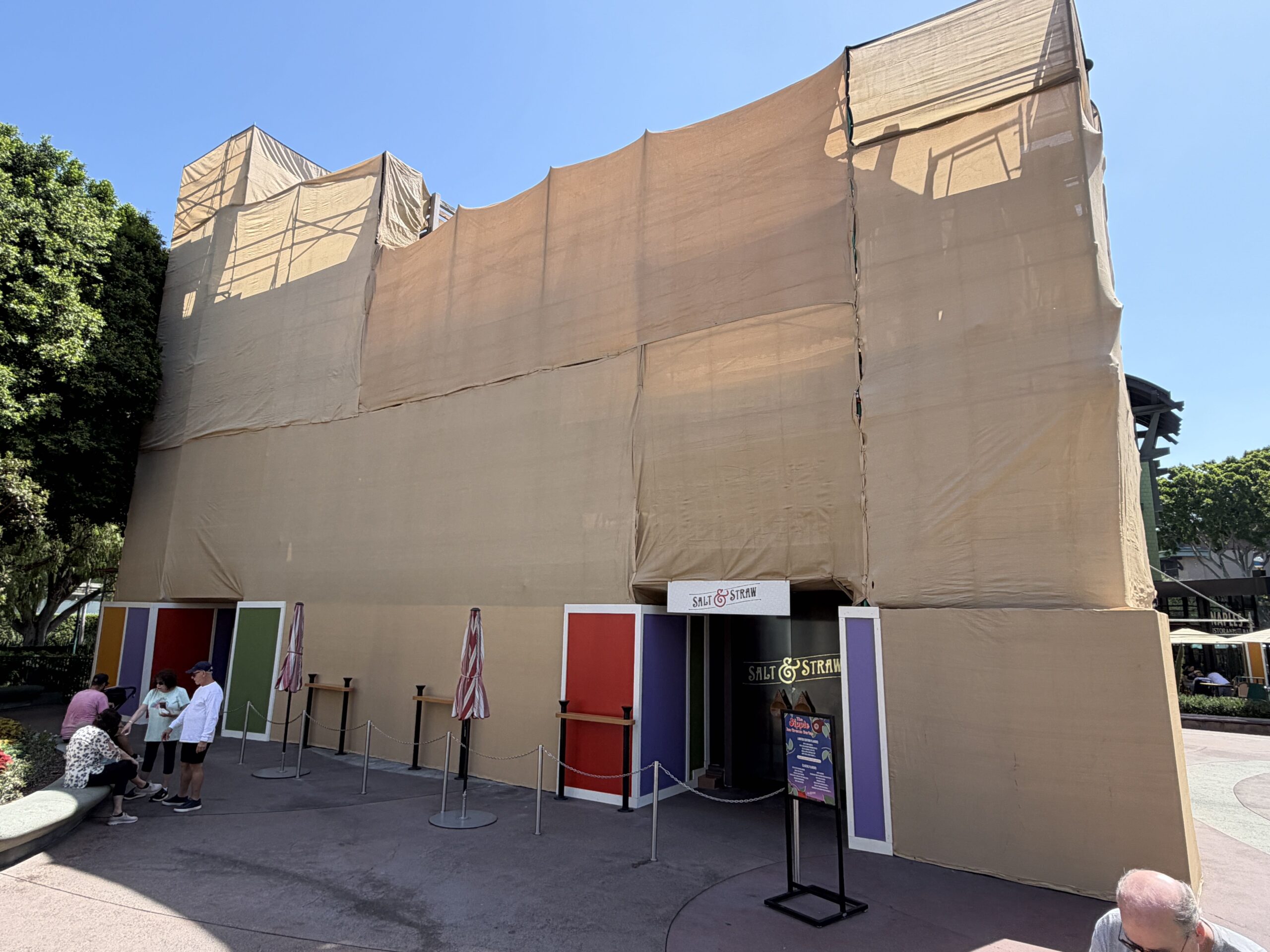 Scrim Expands to Encompass Salt & Straw, WonderGround Gallery, and Napolini Pizzeria at Downtown Disney