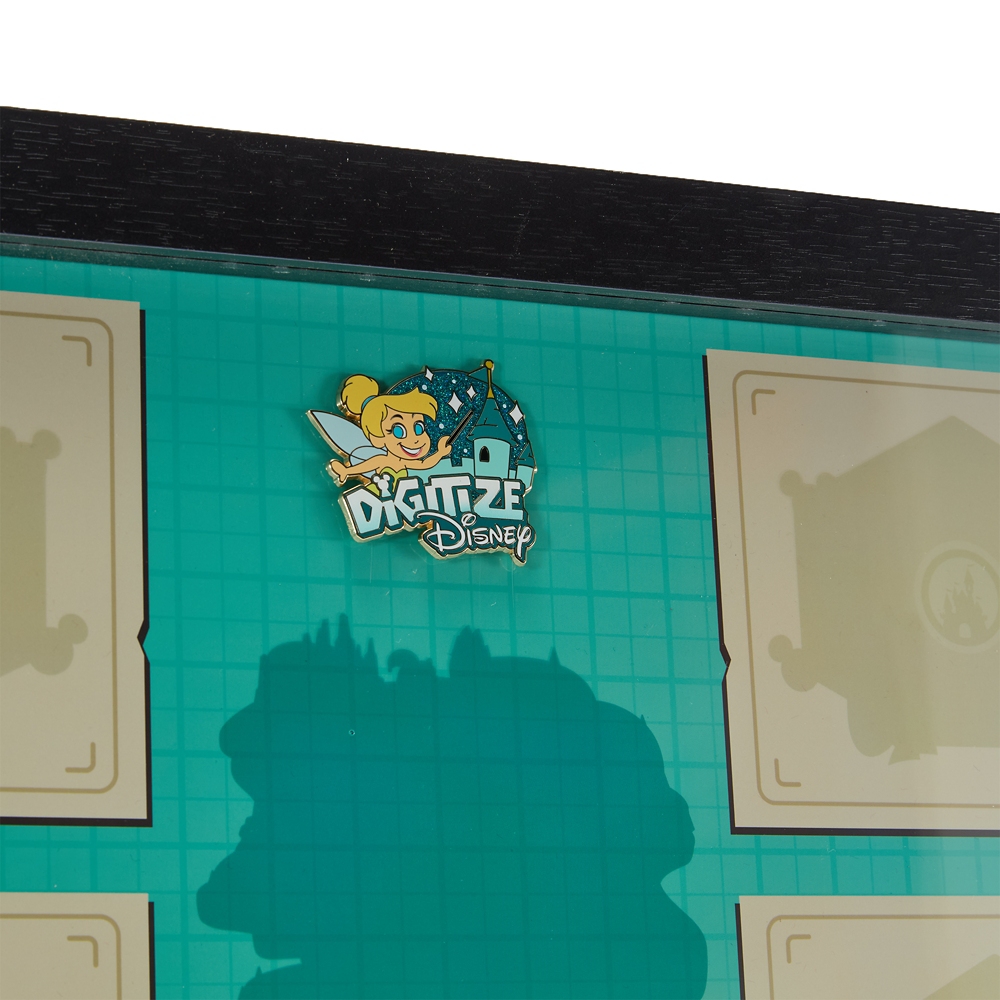 Disney pin collectors can map out the complete Digitize Disney series with a new limited-release display frame.