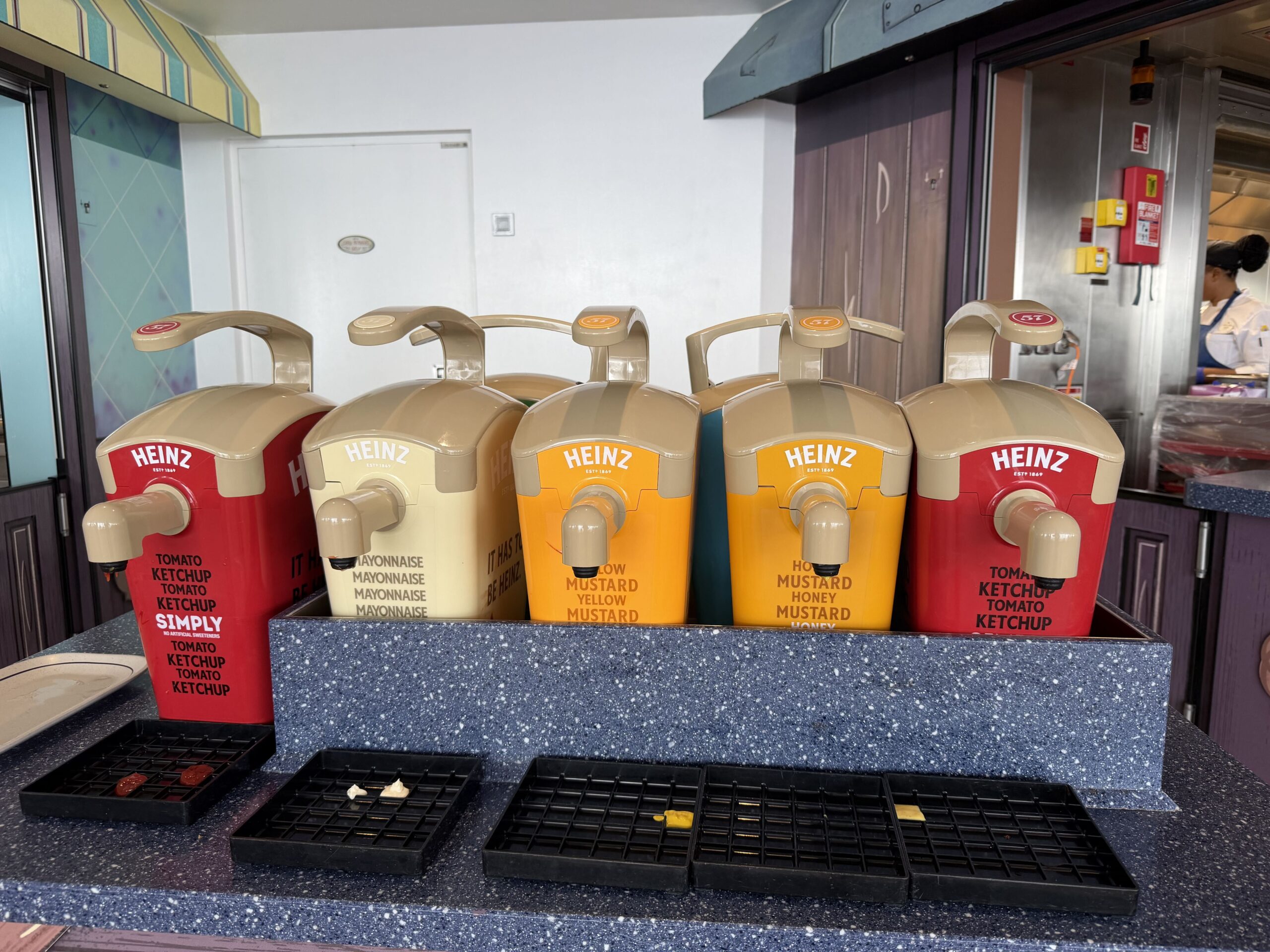 New Kraft Heinz Condiment Dispensers Debut Aboard the Disney Treasure