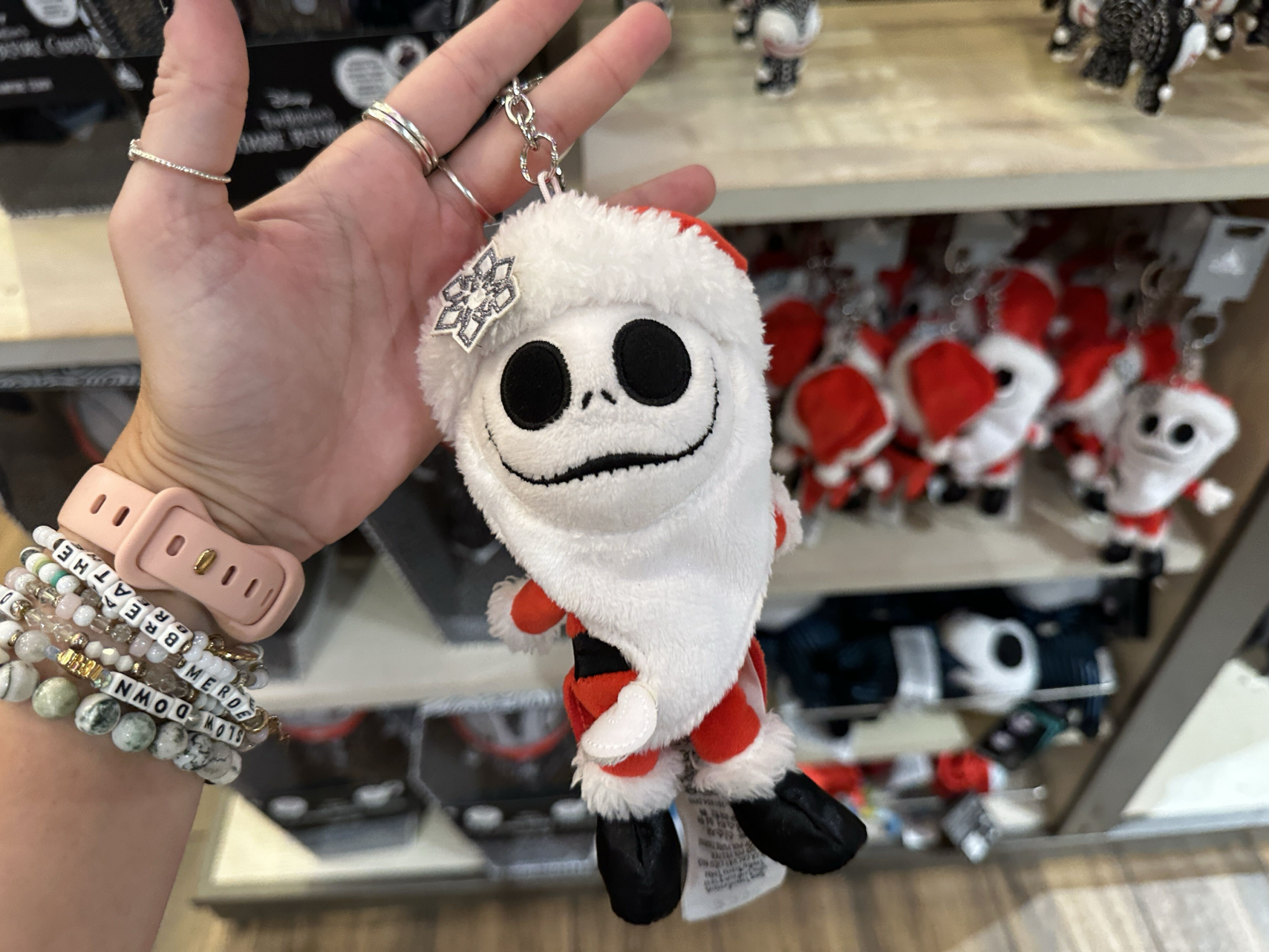 NBC オーナメント セット Jack Skellington Sandy Claws Keychain Now Available at Disney