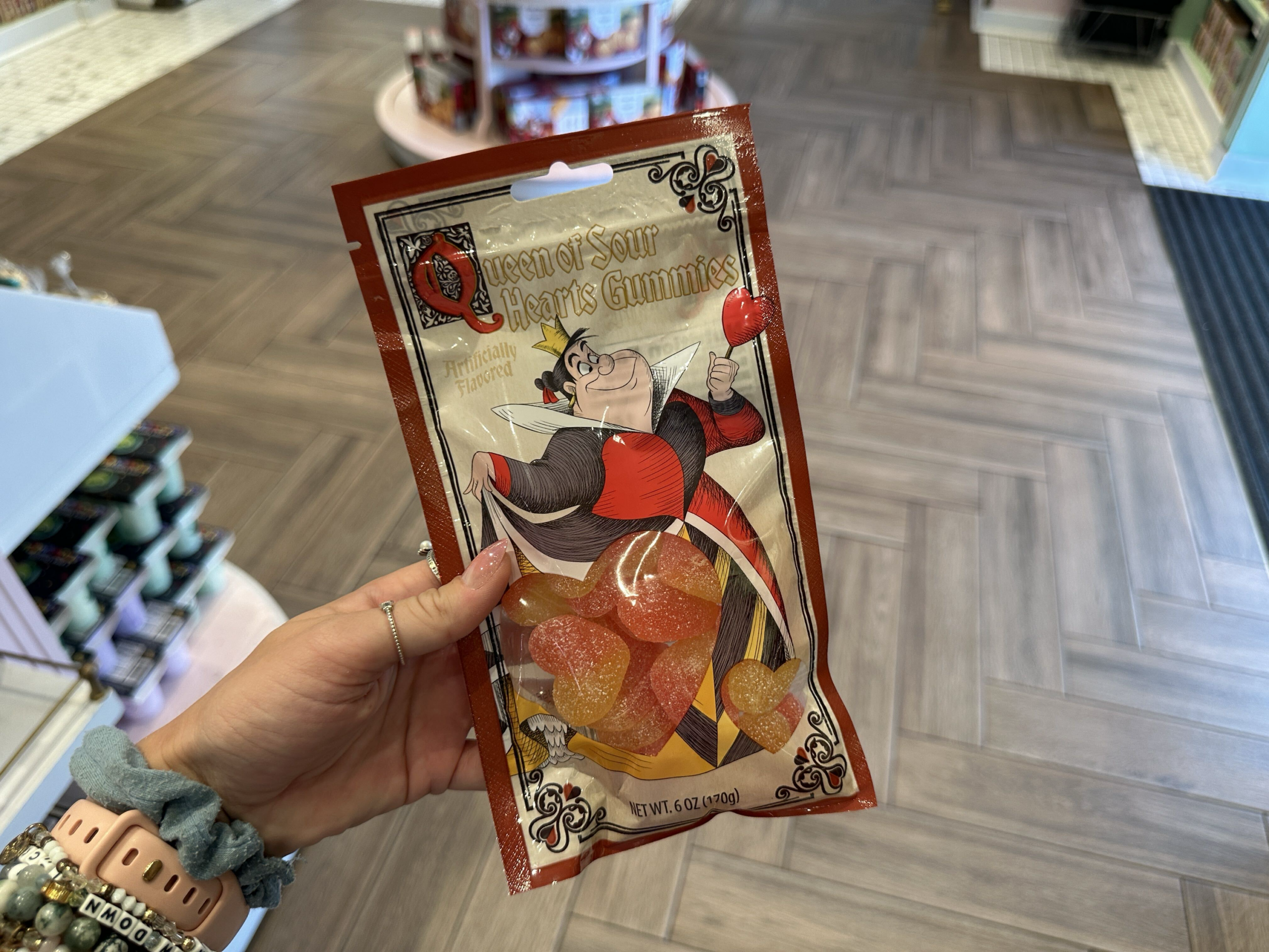 Queen of Hearts Sour Gummies Arrive at Magic Kingdom