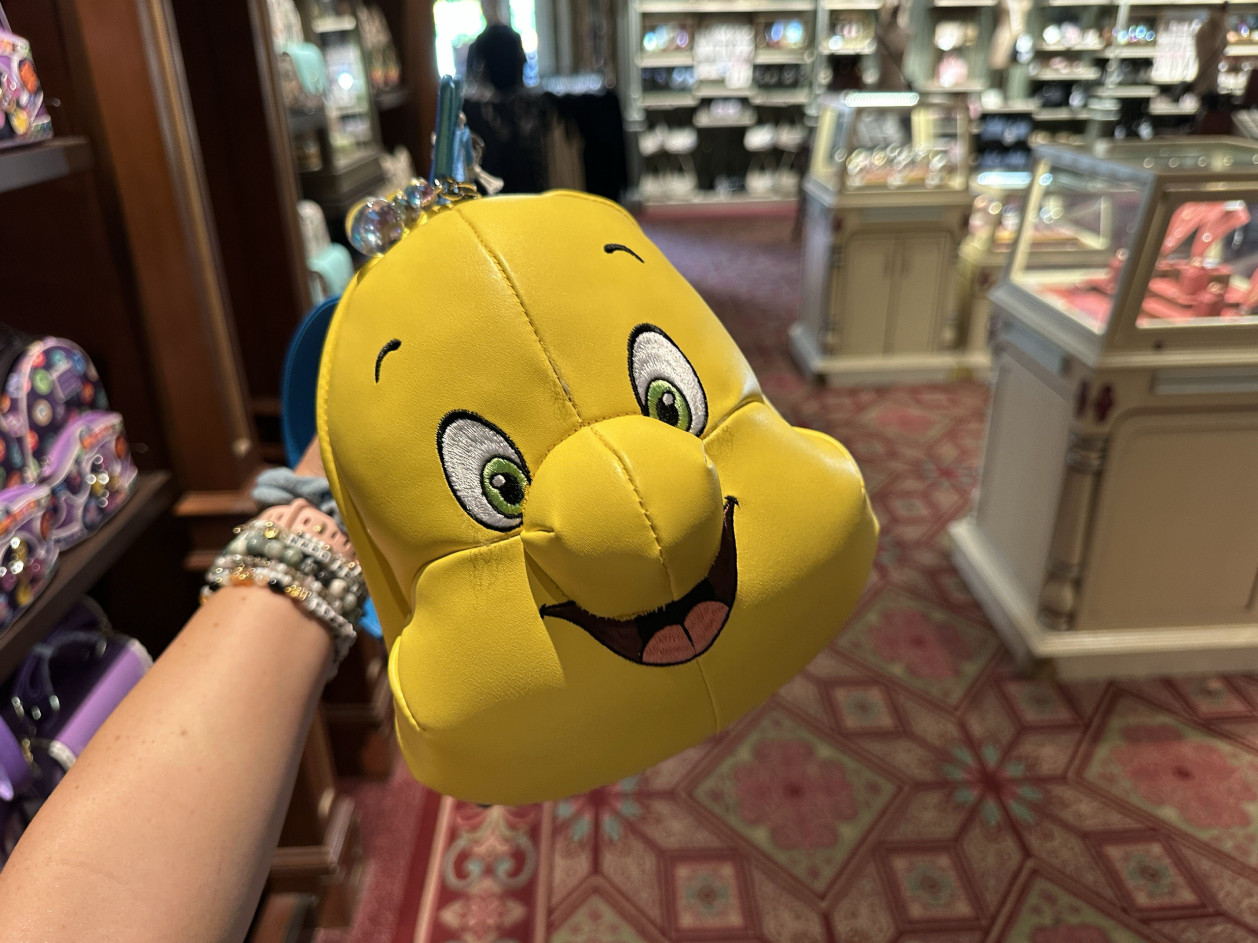 Flounder Loungefly Crossbody Bag Comes to Walt Disney World