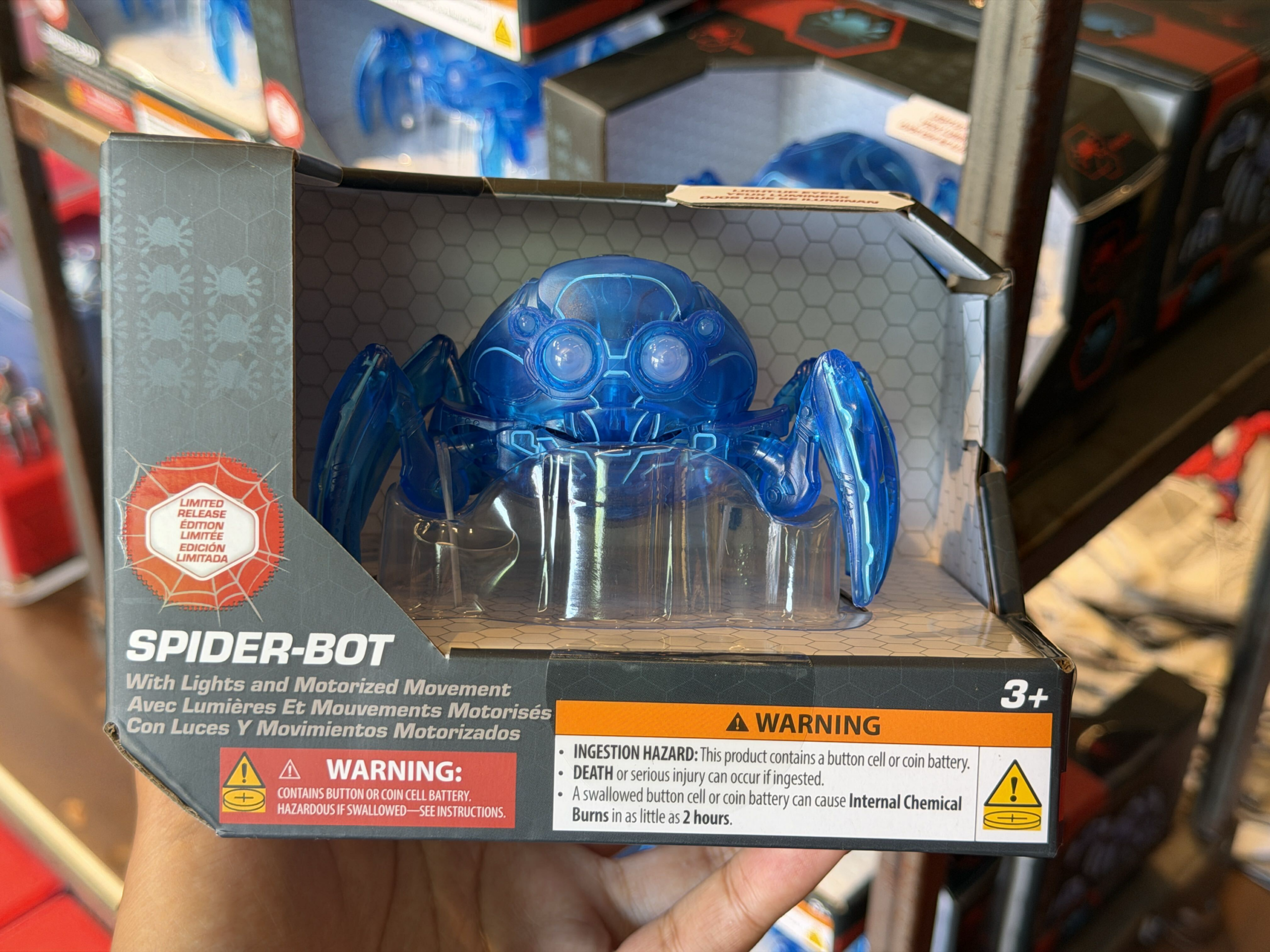 Spider-Man fans have some new robotic companions to add to their collections at Disneyland Resort.