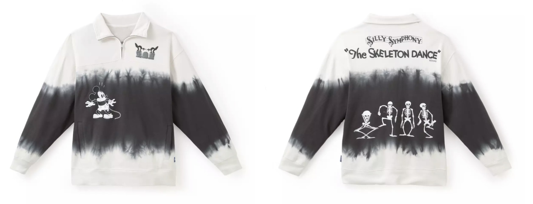 New merchandise inspired by Walt Disney’s 1929 Silly Symphony short The Skeleton Dance is now available at Disney Store.