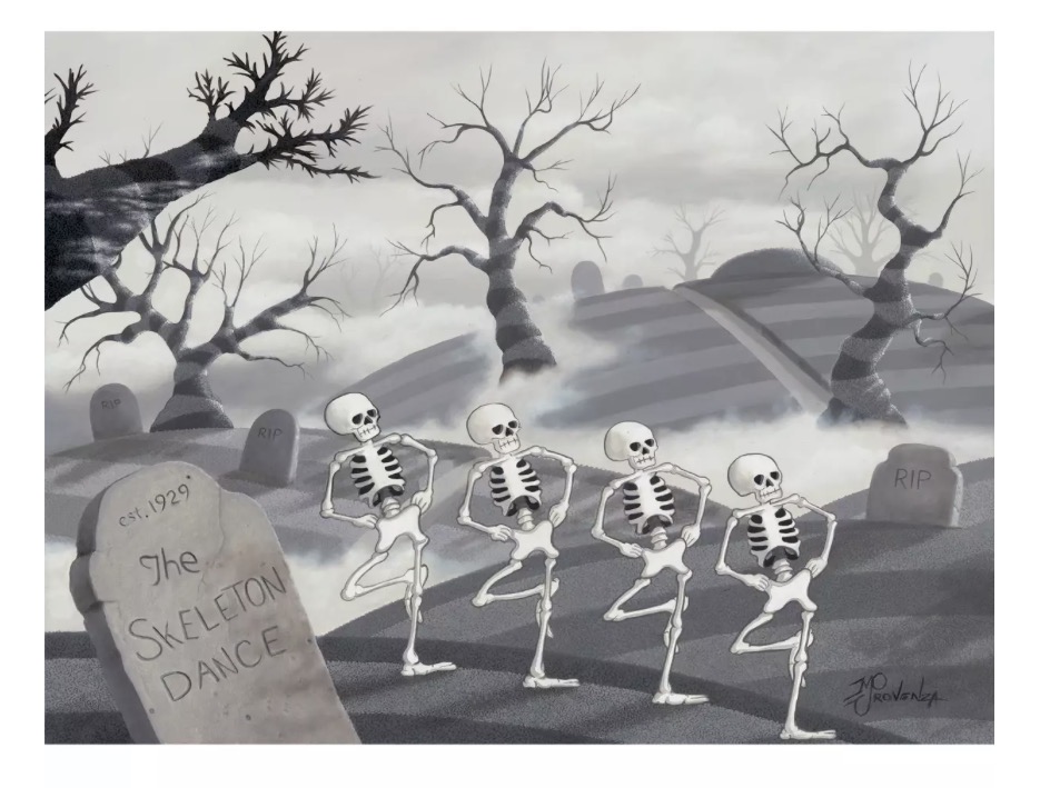 New merchandise inspired by Walt Disney’s 1929 Silly Symphony short The Skeleton Dance is now available at Disney Store.