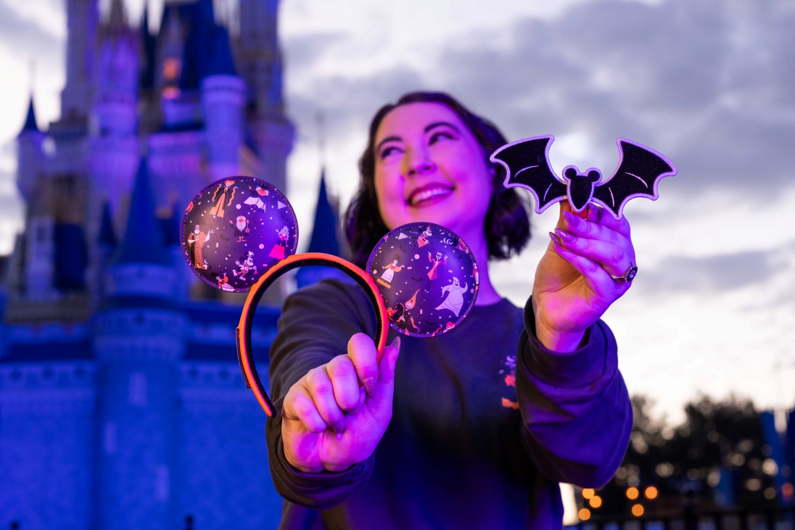 Mickey's Not So Scary Halloween Party ear headband