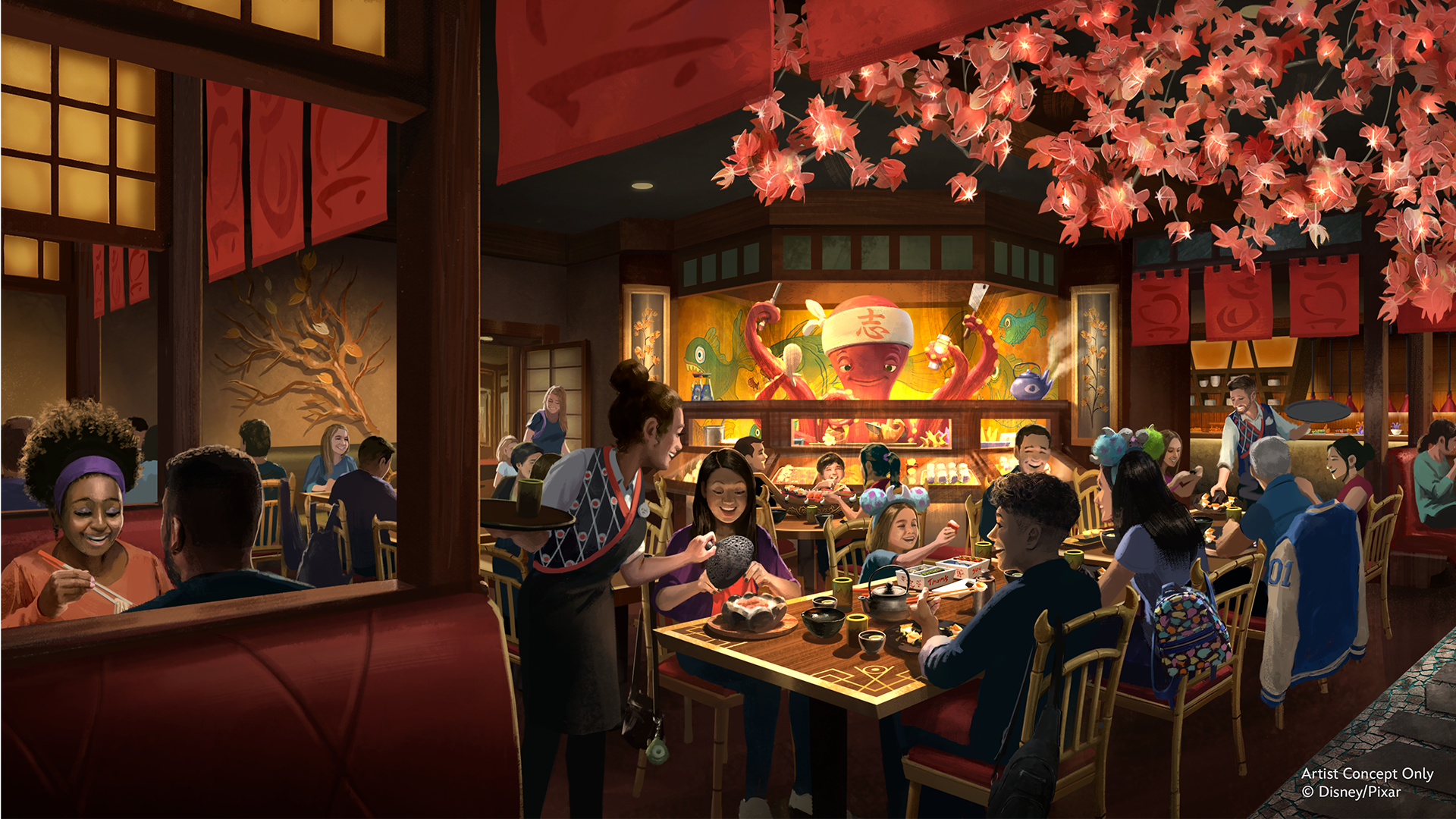 Disney Announces Details on Harryhausen’s, Including Sushi-Slinging Octopus Animatronic