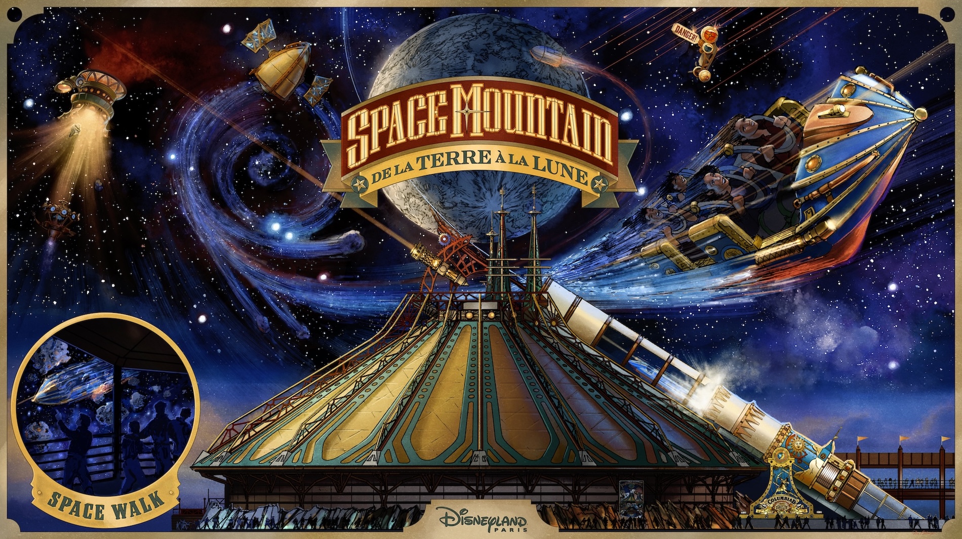 Disneyland Paris Launches ‘New Magic’ Program for Refreshing Classic Attractions Including Space Mountain