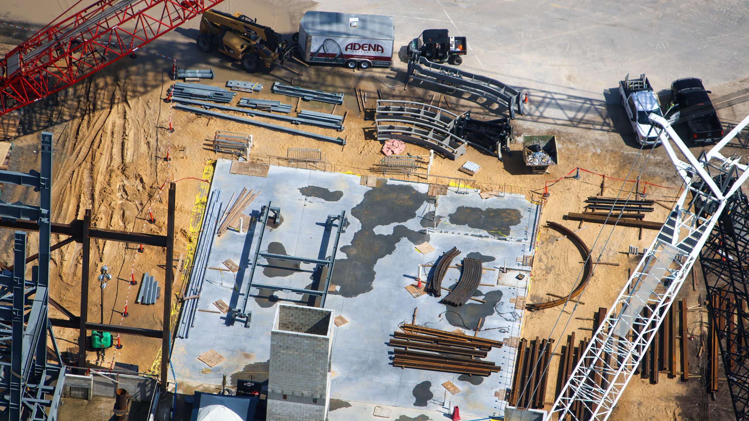 More ‘Monsters, Inc.’ Door Coaster Track Arrives at Hollywood Studios Construction Site