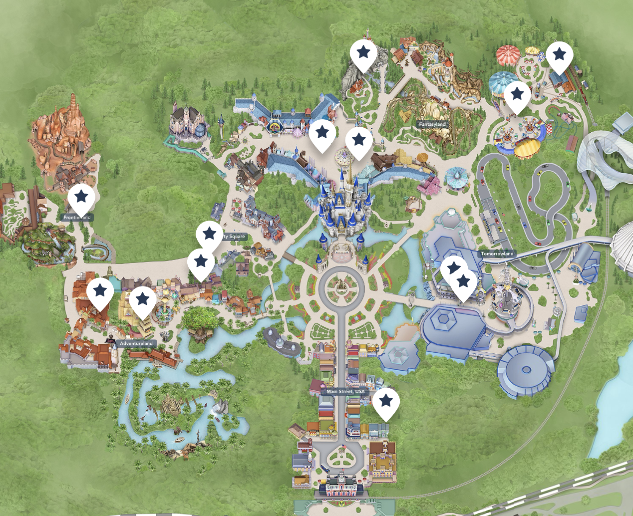 Guests can collect Halloween candy at 13 locations throughout Magic Kingdom during Mickey’s Not-So-Scary Halloween Party 2026.