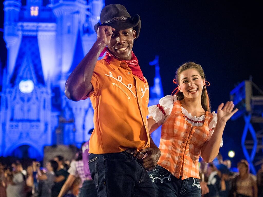Mickey's Boo-To-You Halloween Parade performers at Magic Kingdom