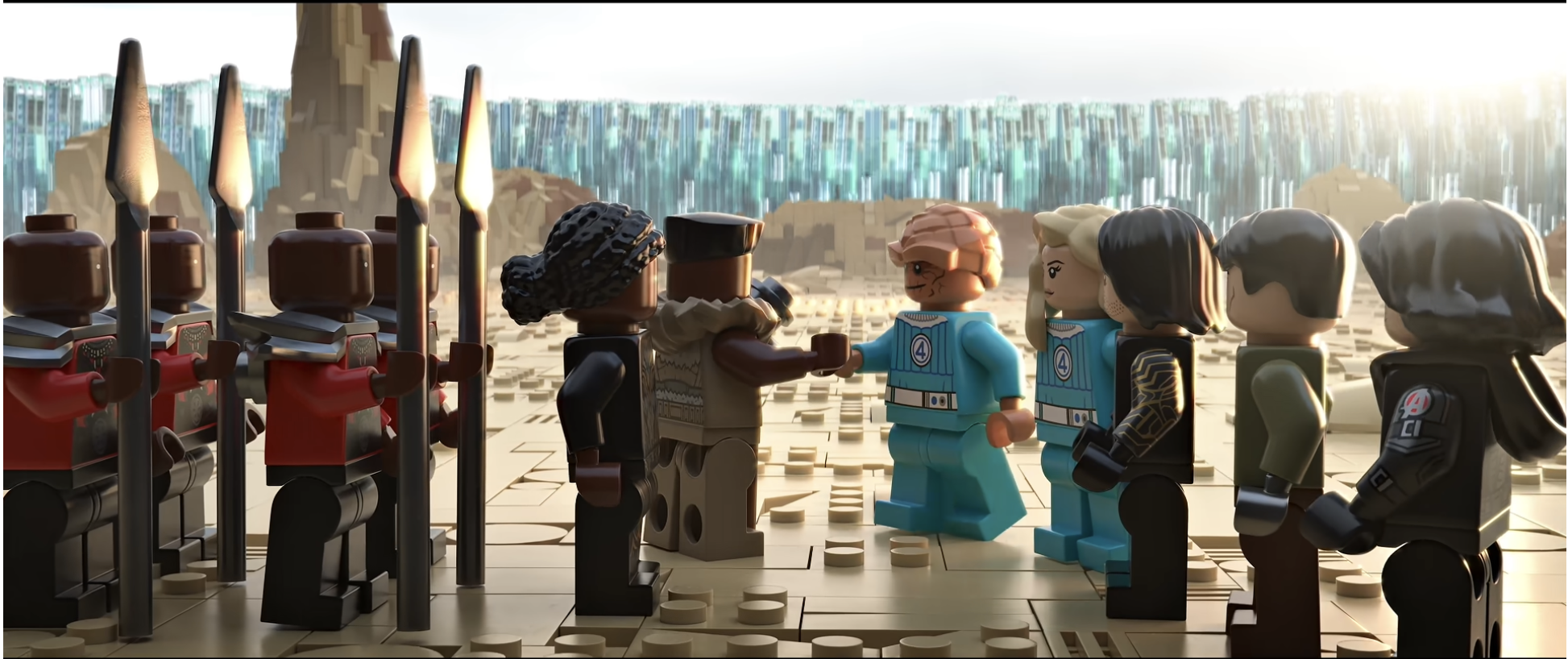 LEGO recreates the Avengers: Doomsday trailer