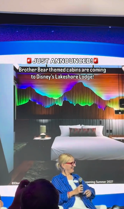 Brother Bear Themed Cabins Coming to Disney's Lakeshore Lodge