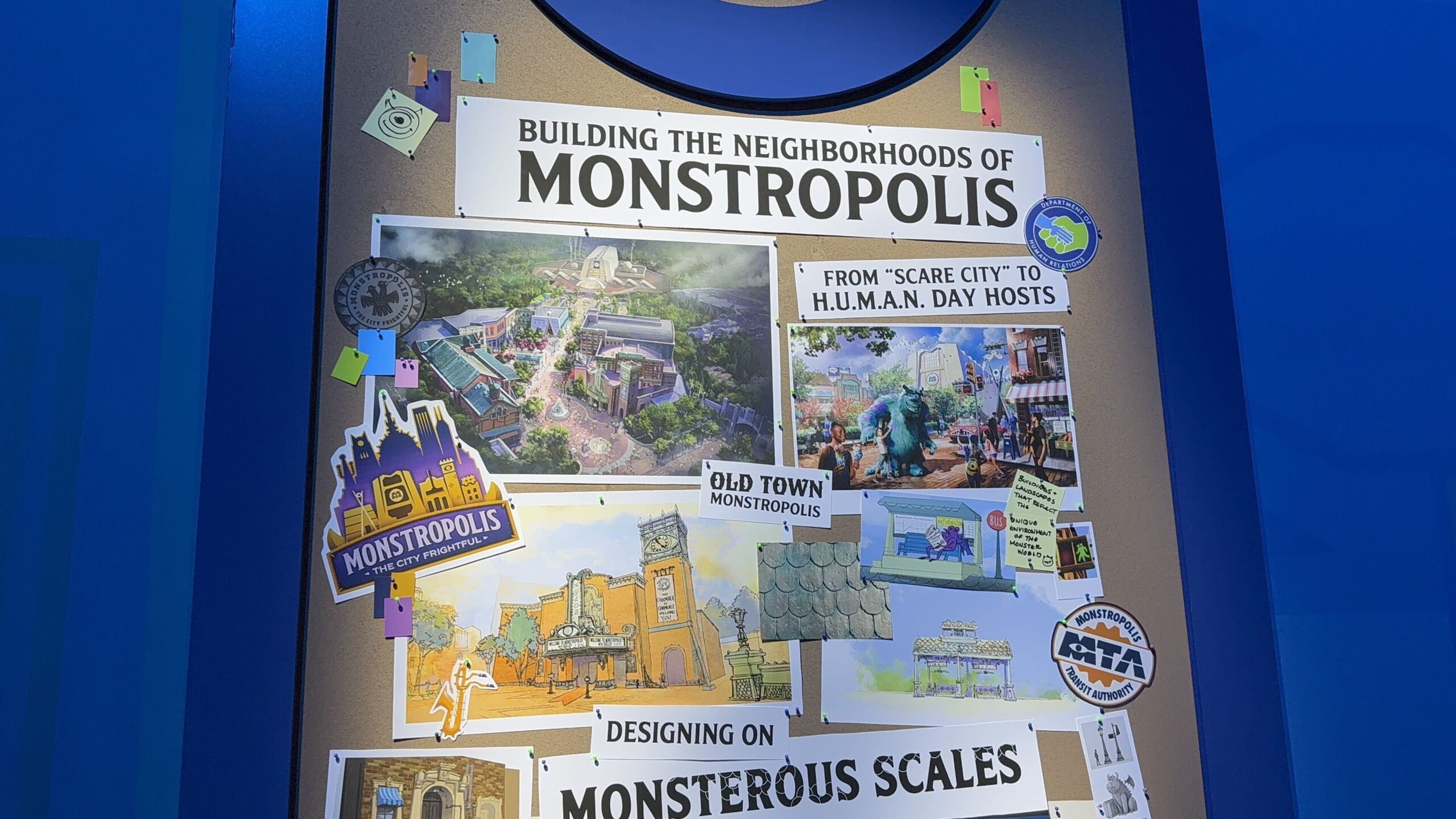 Monstropolis Concept Art Reveals Business Names, Facade Details, and More