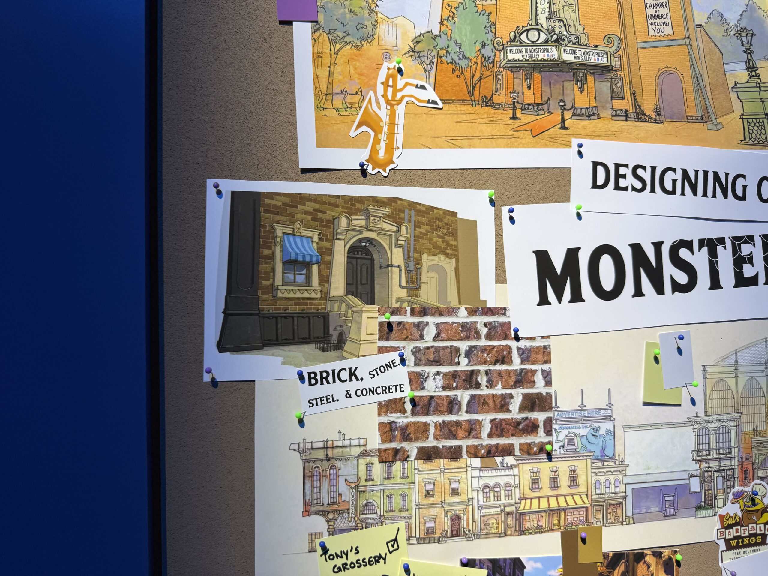 At D23: The Ultimate Disney Fan Event, Walt Disney Imagineering revealed new concept art for Monstropolis, the Monsters, Inc. land replacing Muppets Courtyard at Disney's Hollywood Studios.