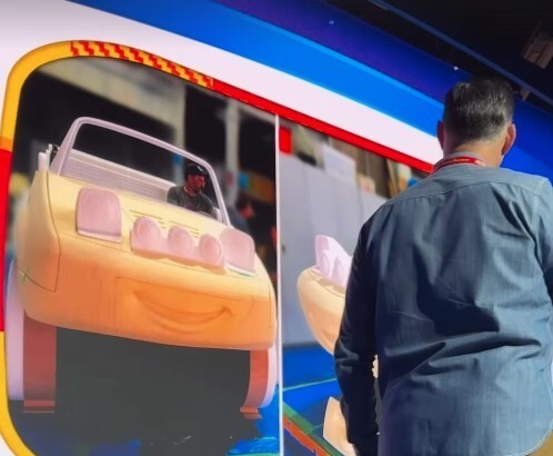 Closer Look at Off-Road Rally Race Ride Vehicles for Piston Peak at Magic Kingdom
