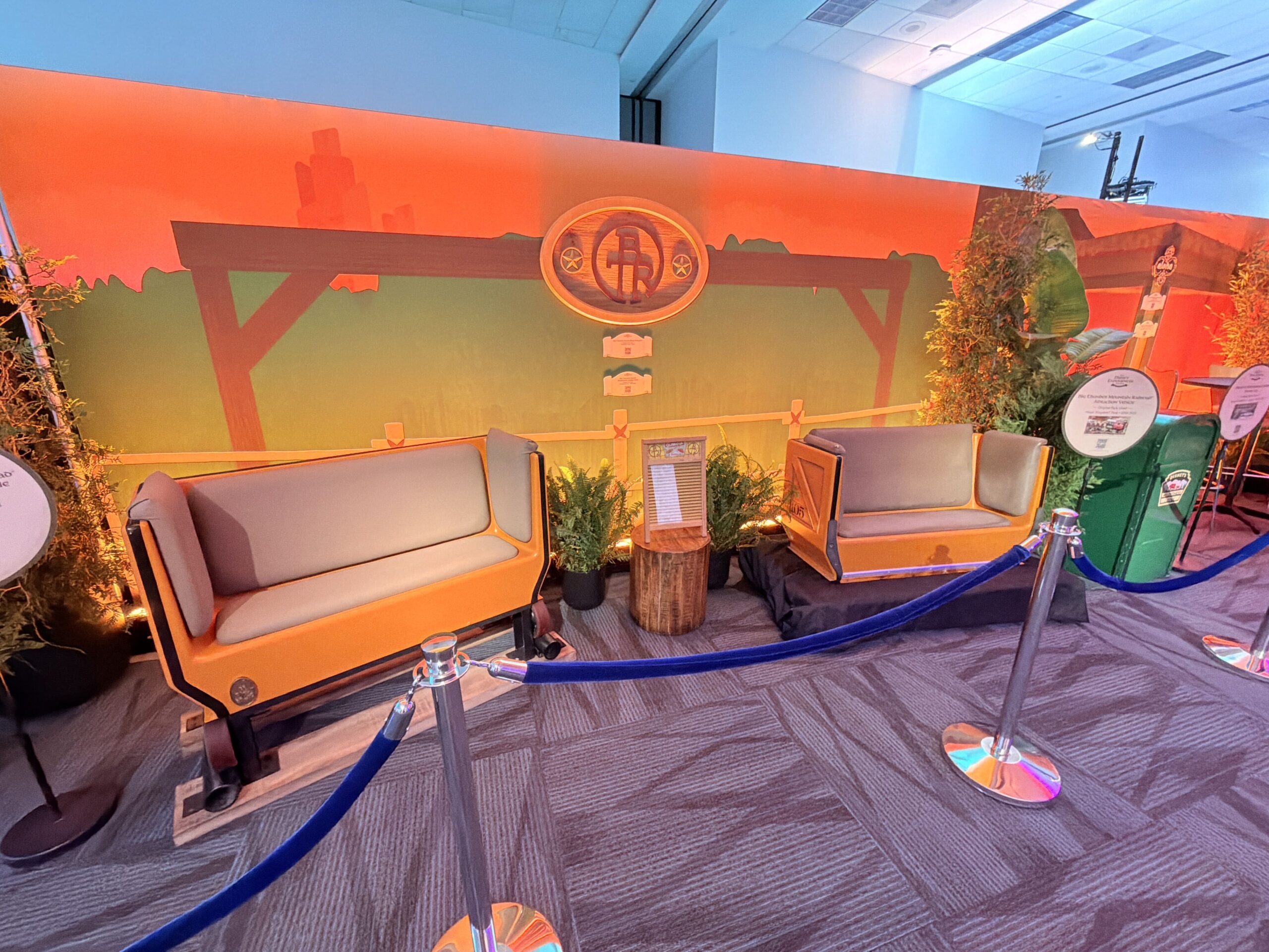 We're at D23: The Ultimate Disney Fan Event, where fans can participate in an auction of authentic Disney Parks props.