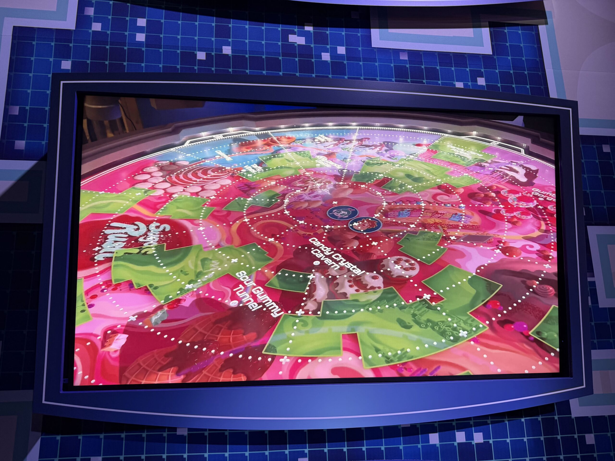 Walt Disney Imagineering has shared a first look a the new Wreck-It Ralph ride, Sugar Rush: Sweet Rescue, under construction at Tokyo Disneyland.