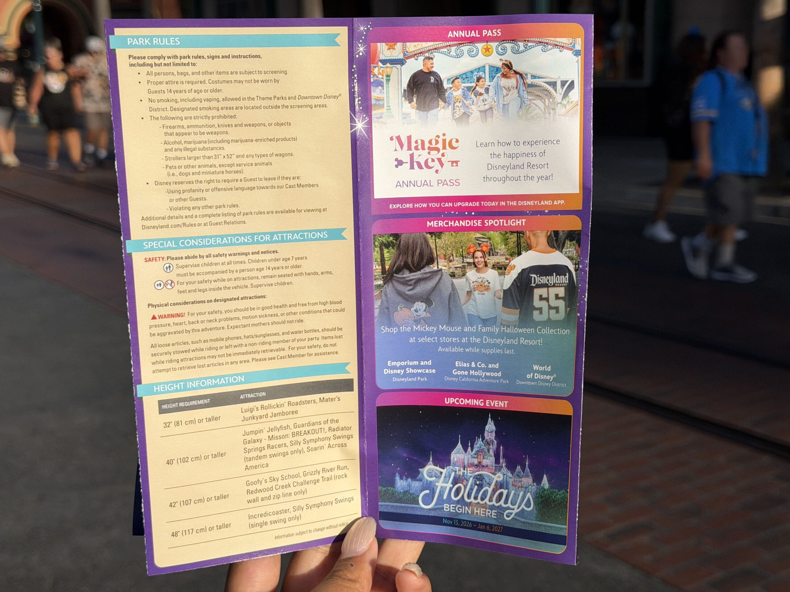 Disney California Adventure Halloween 2026 Map Now Available