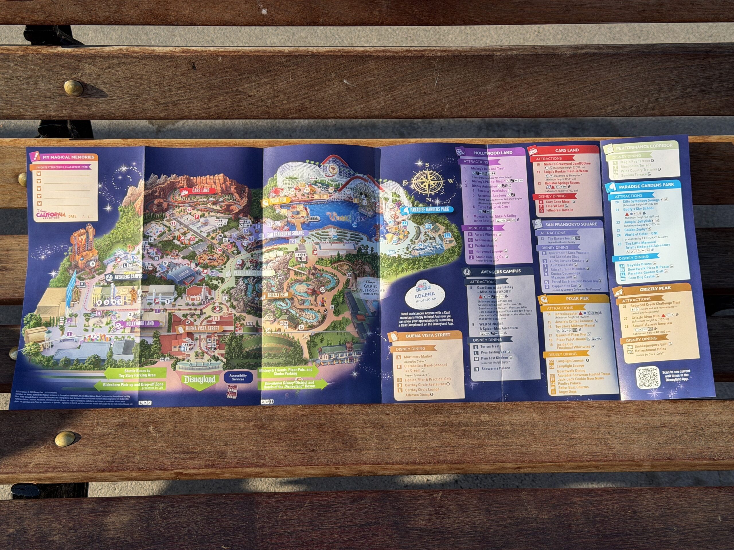 Disney California Adventure Halloween 2026 Map Now Available