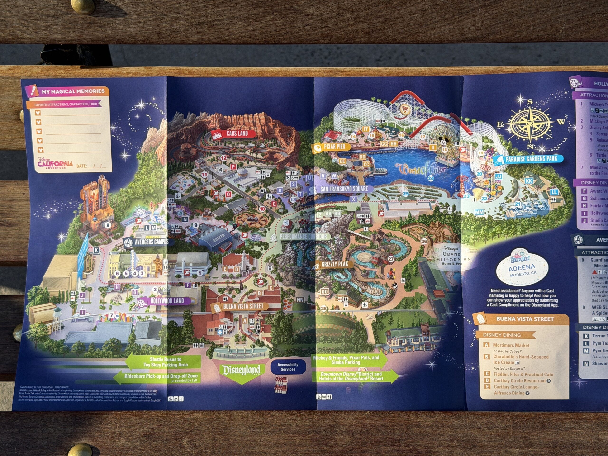 Disney California Adventure Halloween 2026 Map Now Available