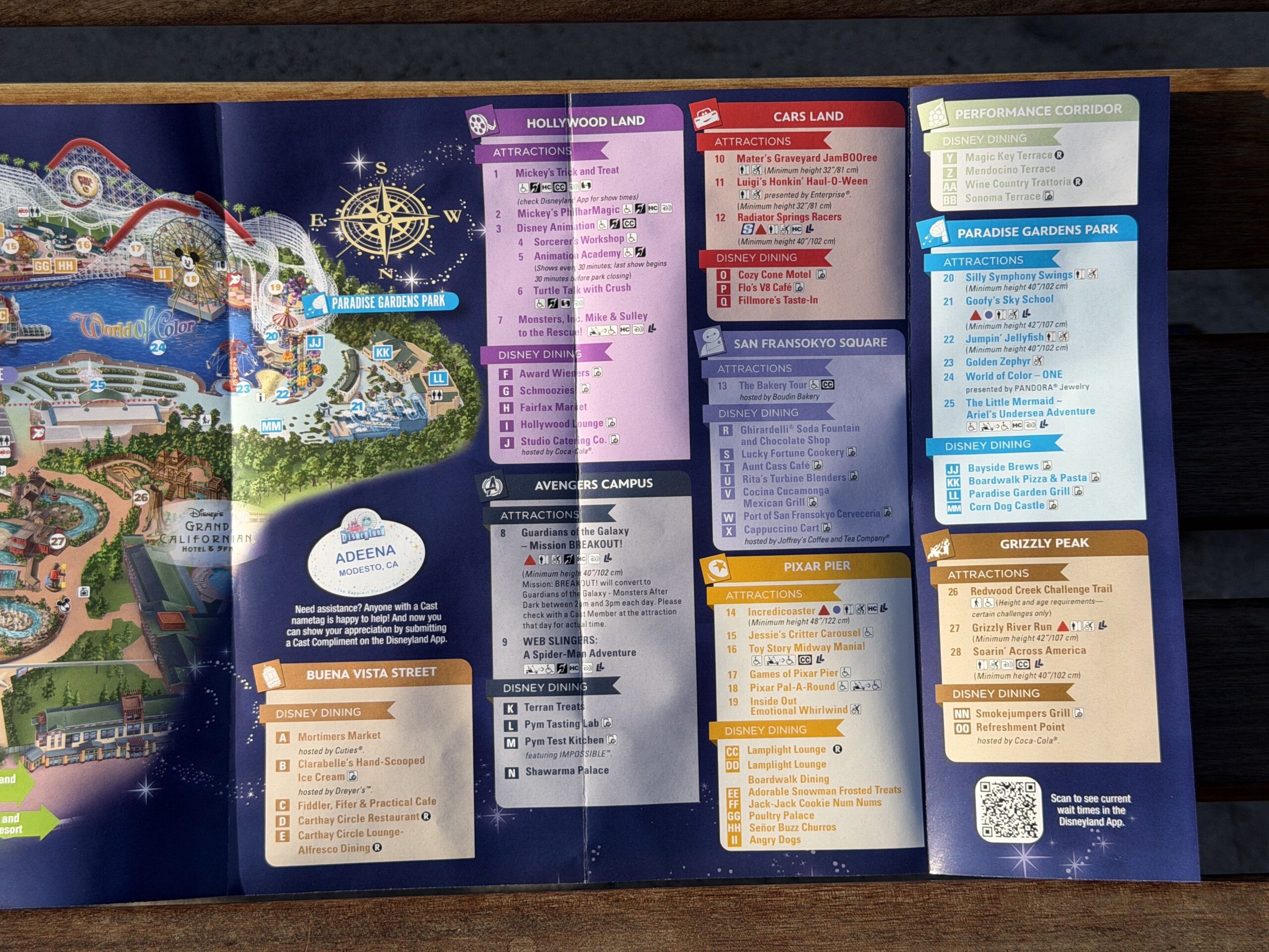 Disney California Adventure Halloween 2026 Map Now Available