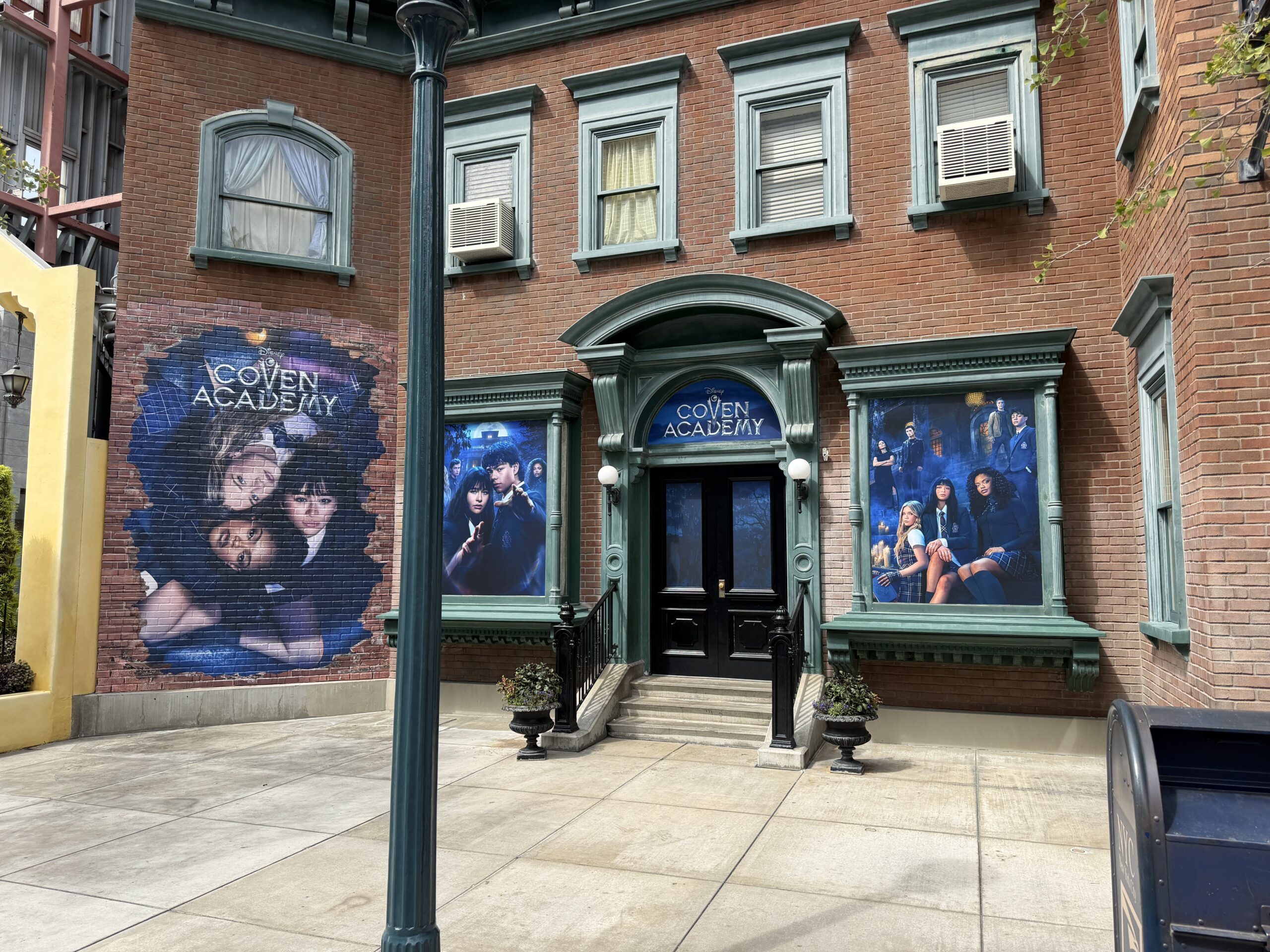 ‘Coven Academy’ Promotional Display Installed at Disney California Adventure