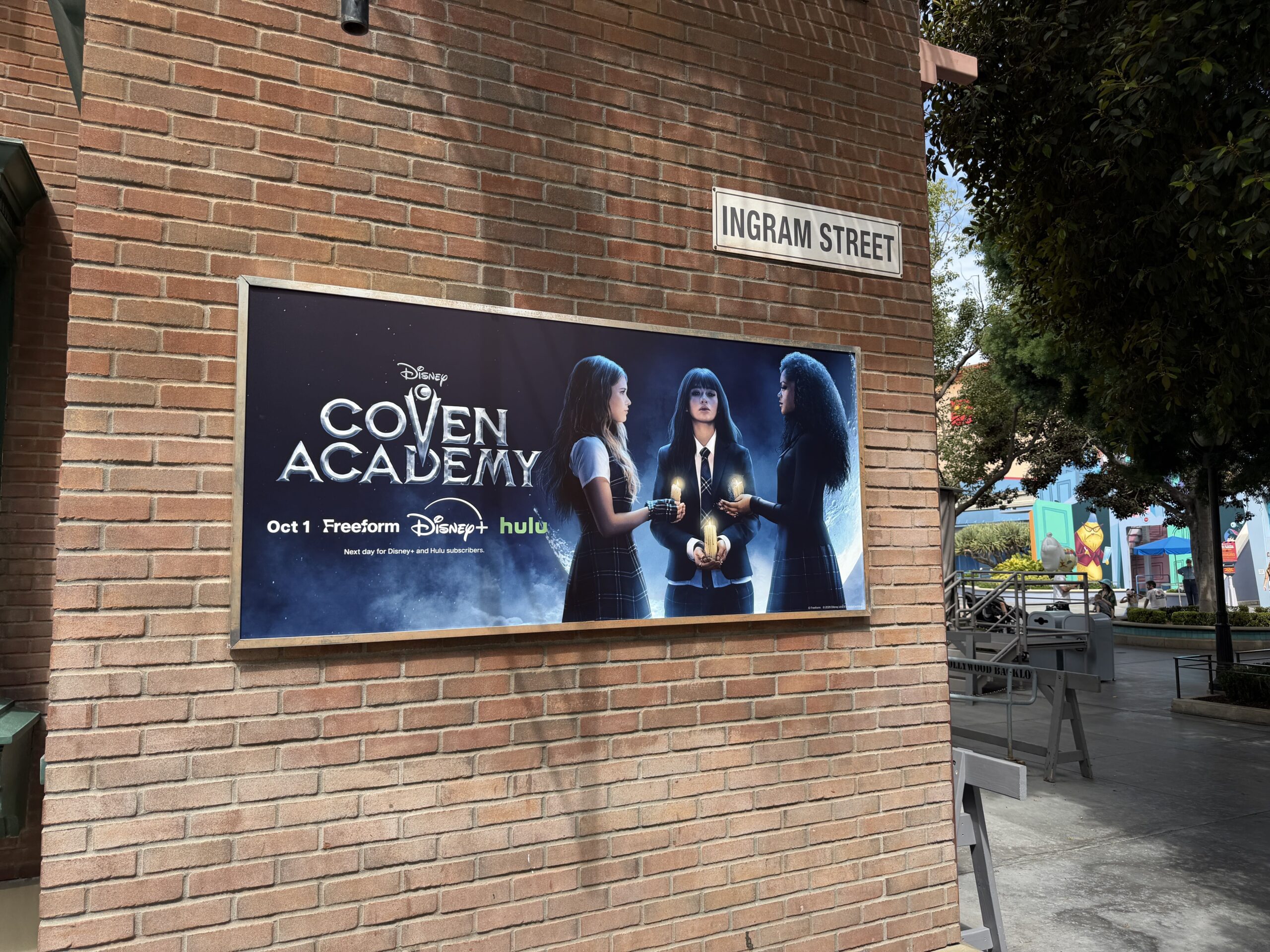 Coven Academy Promotional Display Installed