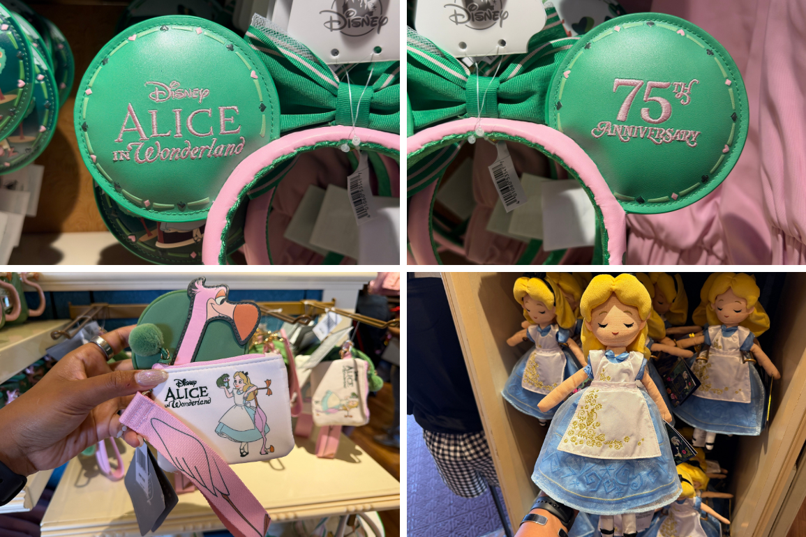 Alice in Wonderland' Apparel, Toys, and More Now Available at