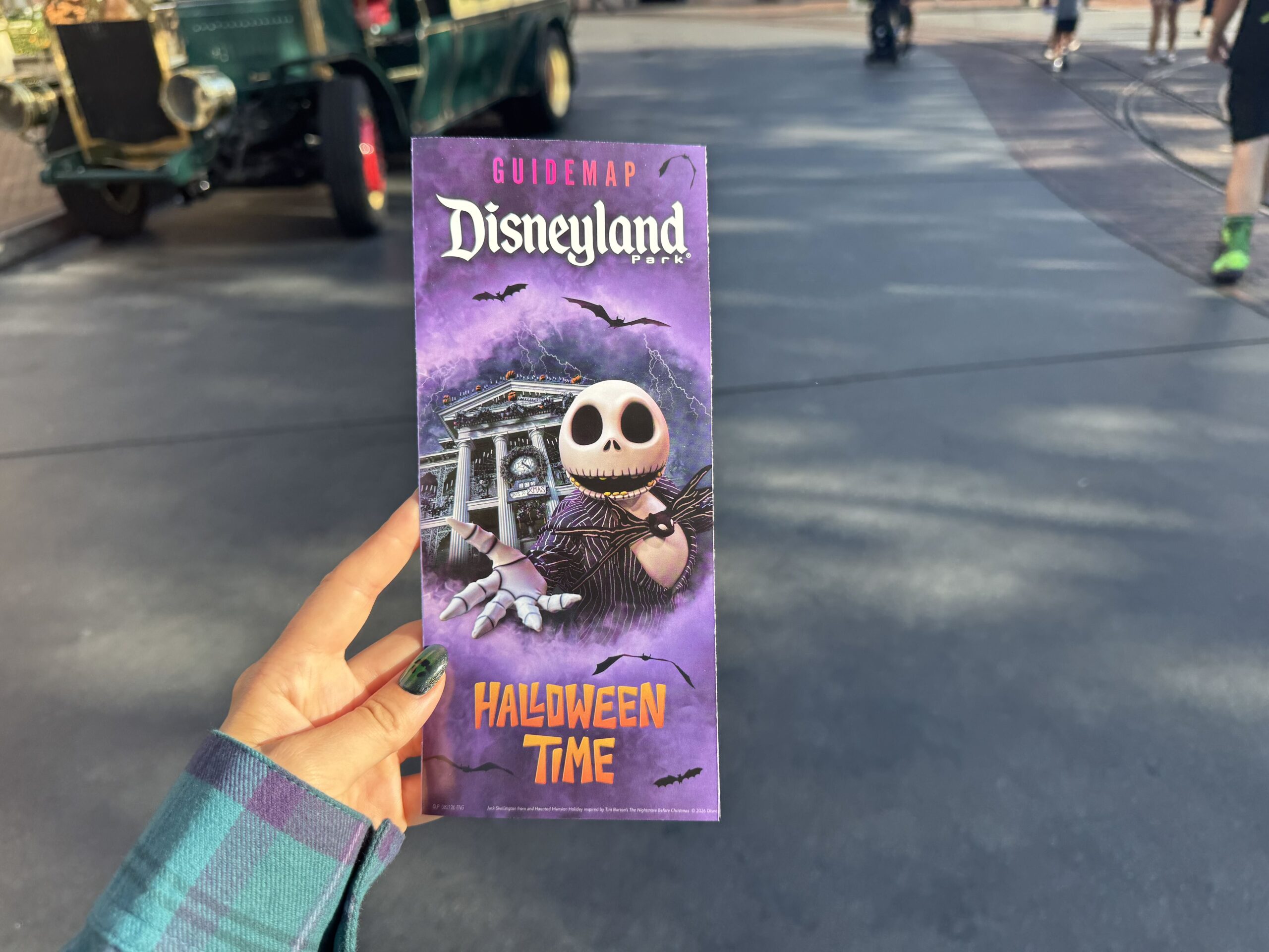 Disneyland Park Halloween Time 2026 Map Now Available