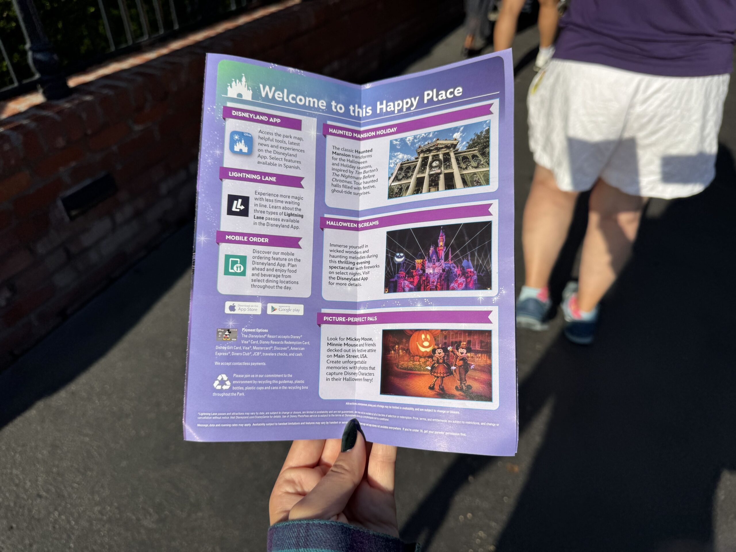Halloween Time has officially begun at Disneyland Resort and the Disneyland Park Halloween Time map is now available.