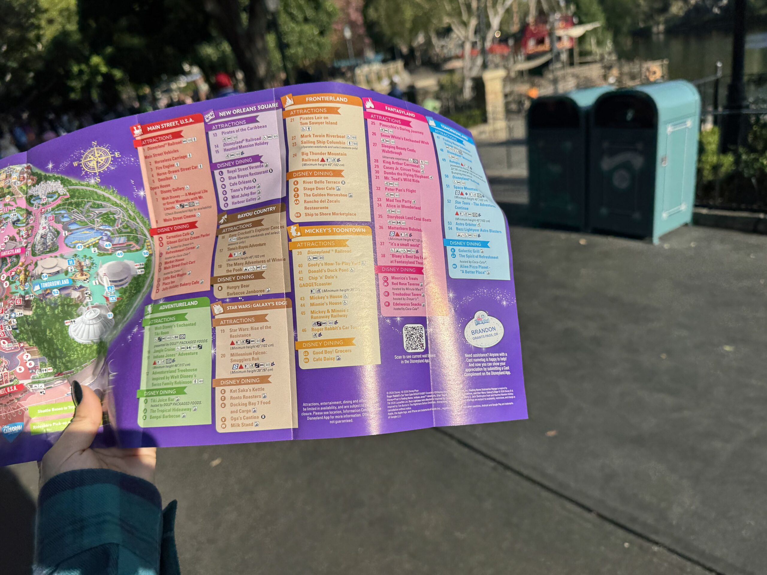 Halloween Time has officially begun at Disneyland Resort and the Disneyland Park Halloween Time map is now available.