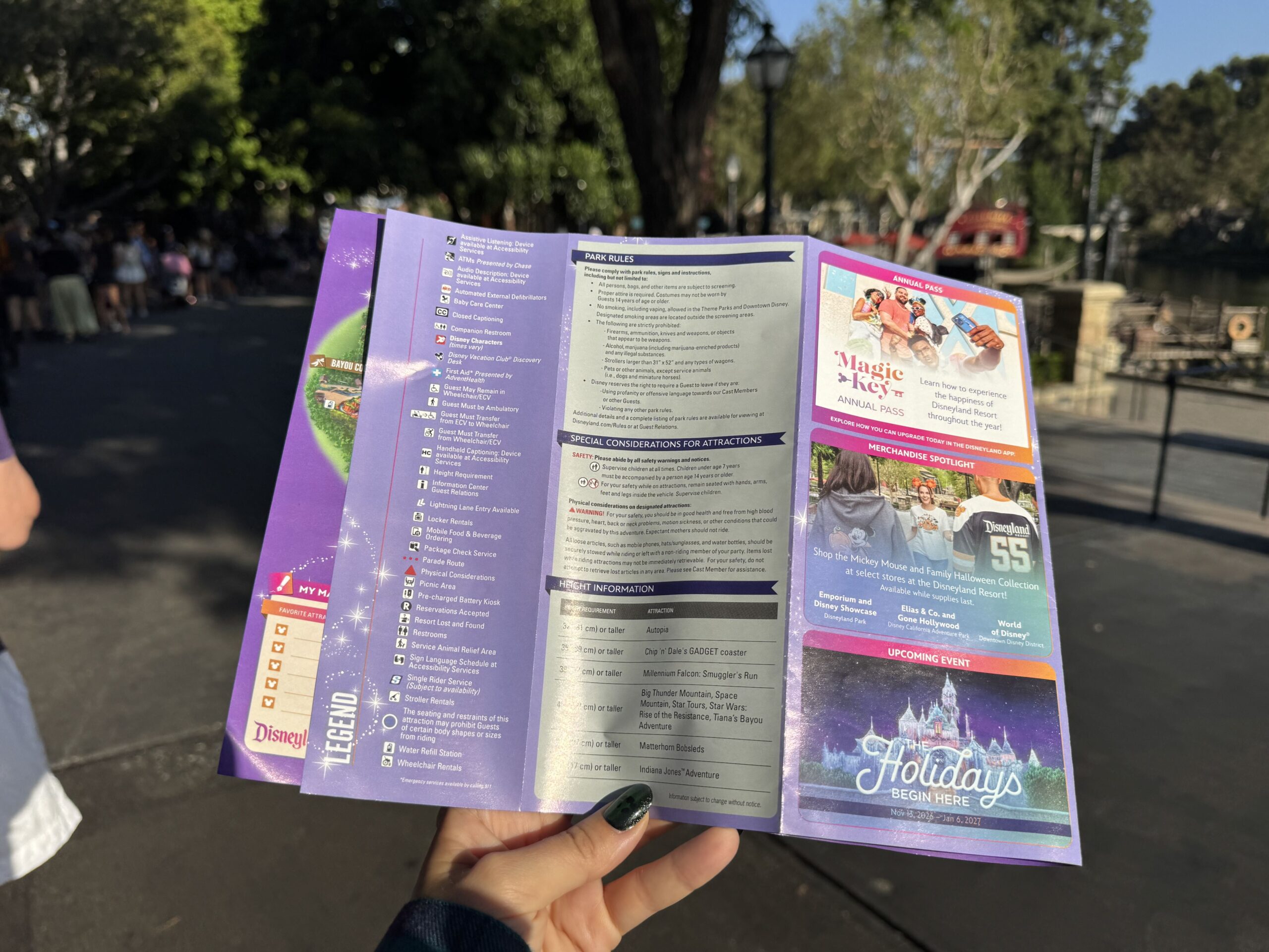 Halloween Time has officially begun at Disneyland Resort and the Disneyland Park Halloween Time map is now available.