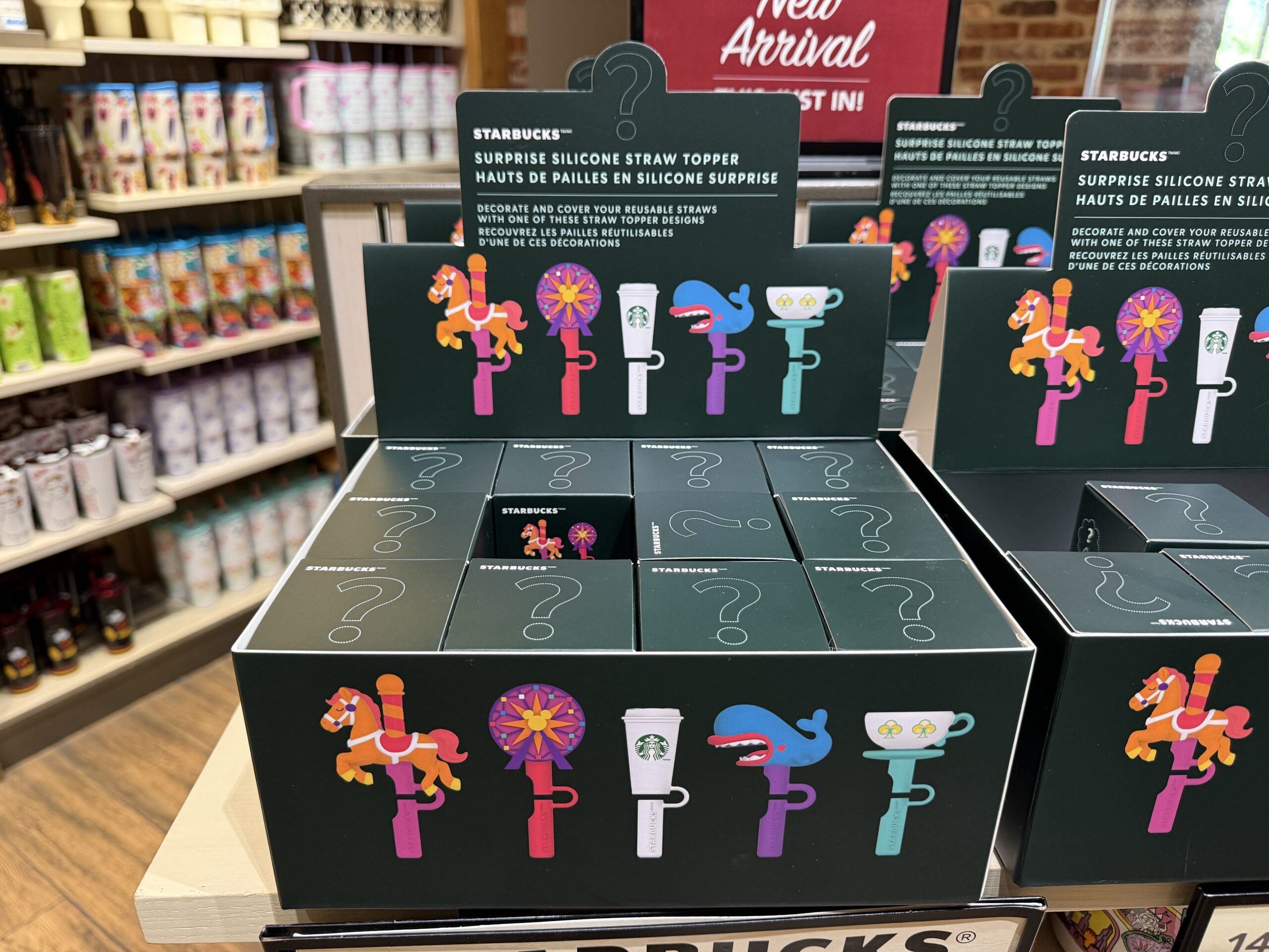 Disneyland Starbucks Mystery Straw Toppers - $14.99
