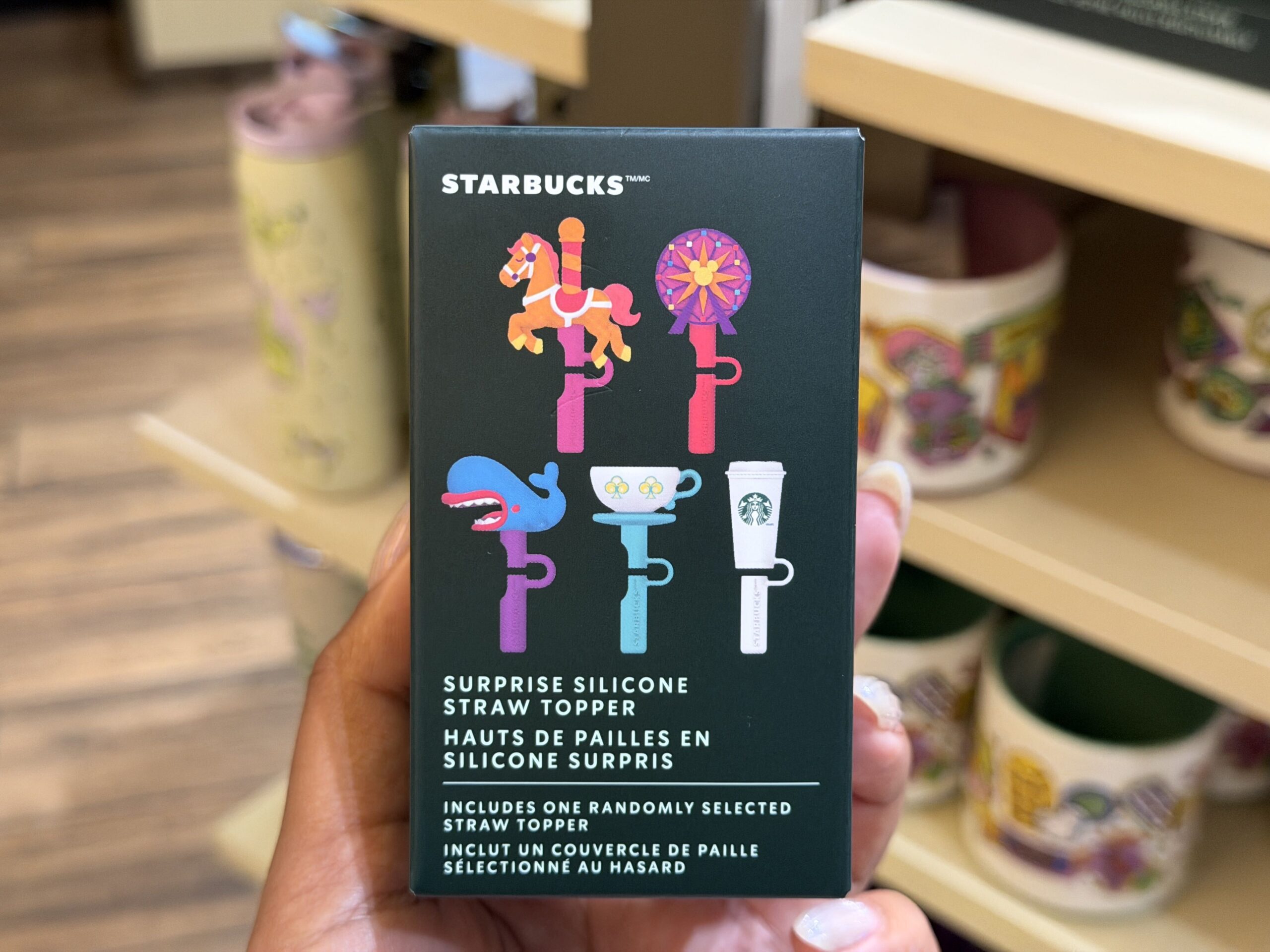 Disneyland Starbucks Mystery Straw Toppers - $14.99