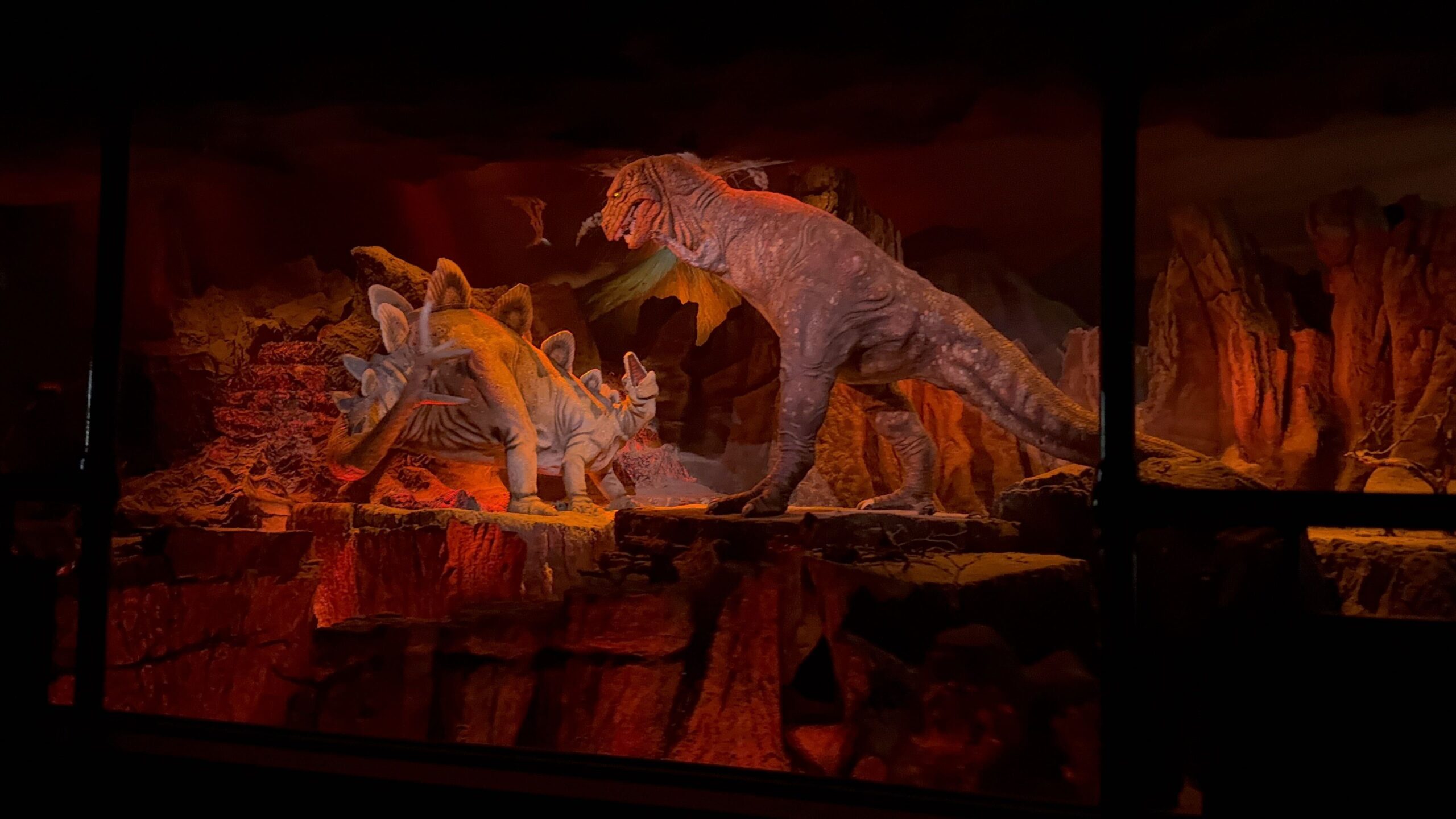 Primeval World Reopens on Disneyland Railroad With New Lighting and Restored Dinosaurs