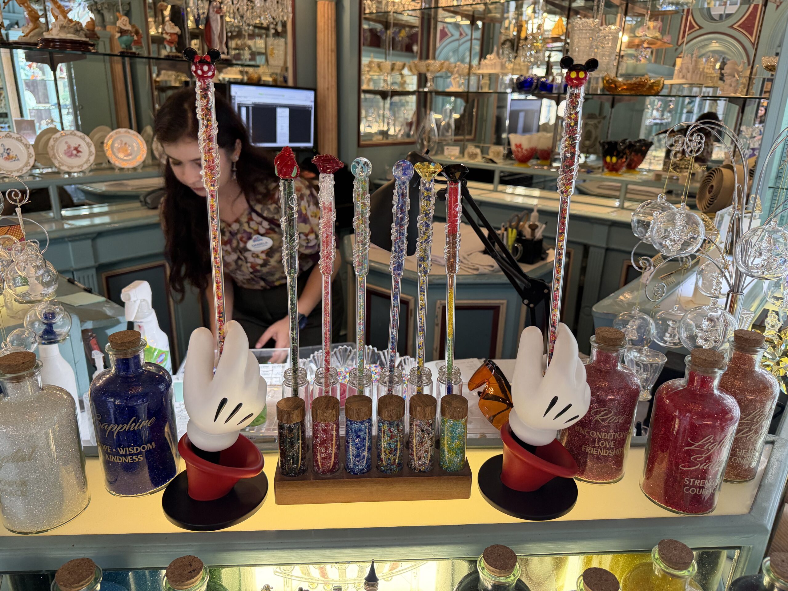 Sorcerer Mickey Wand Holder - $99