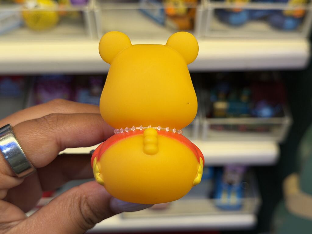 Winnie the Pooh rubber duck available at Disneyland