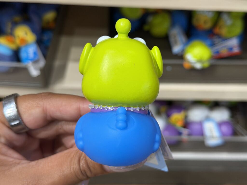 Toy Story Alien rubber duck available at Disneyland