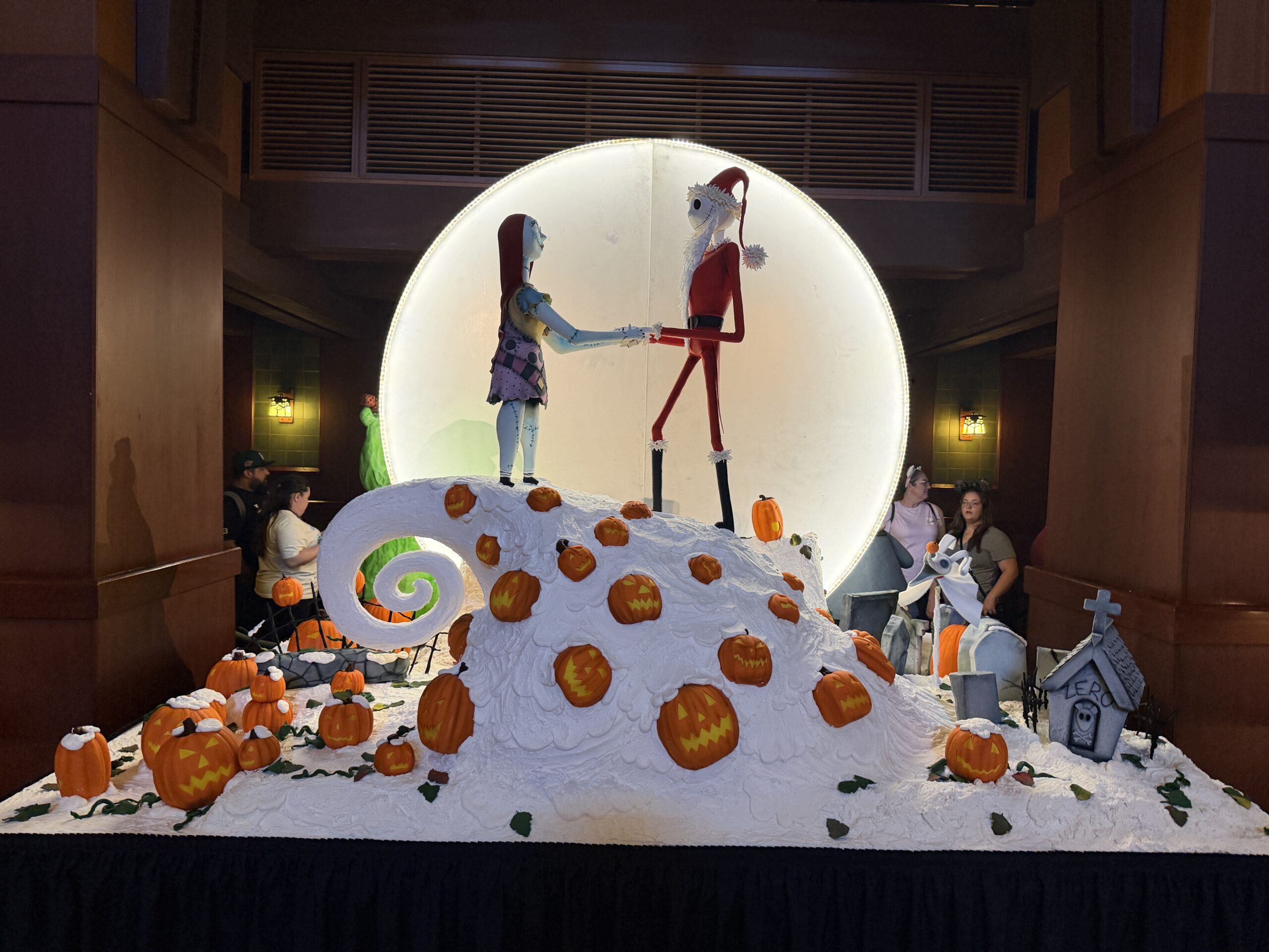 ‘The Nightmare Before Christmas’ Fondant Display Now at Disney’s Grand Californian Hotel & Spa